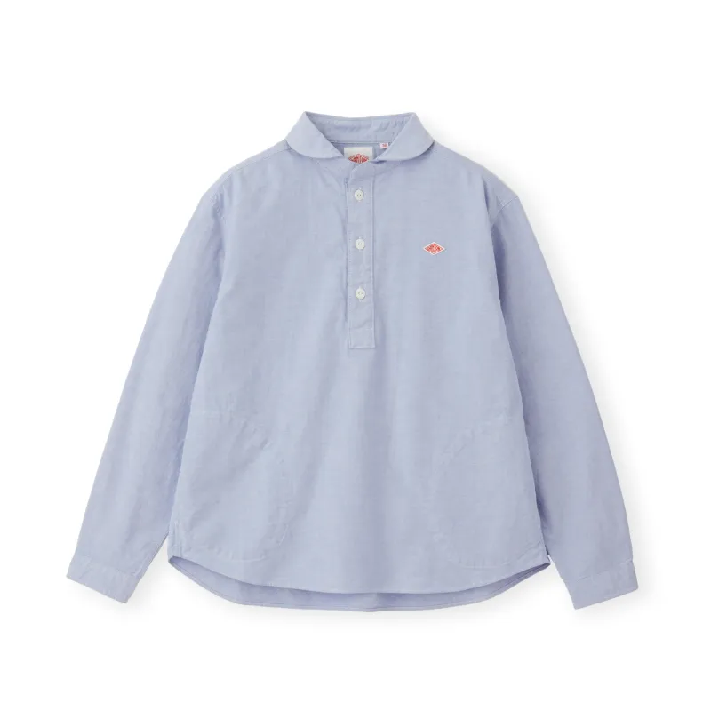 Women's Oxford Round Collar Pullover Shirt made by Danton