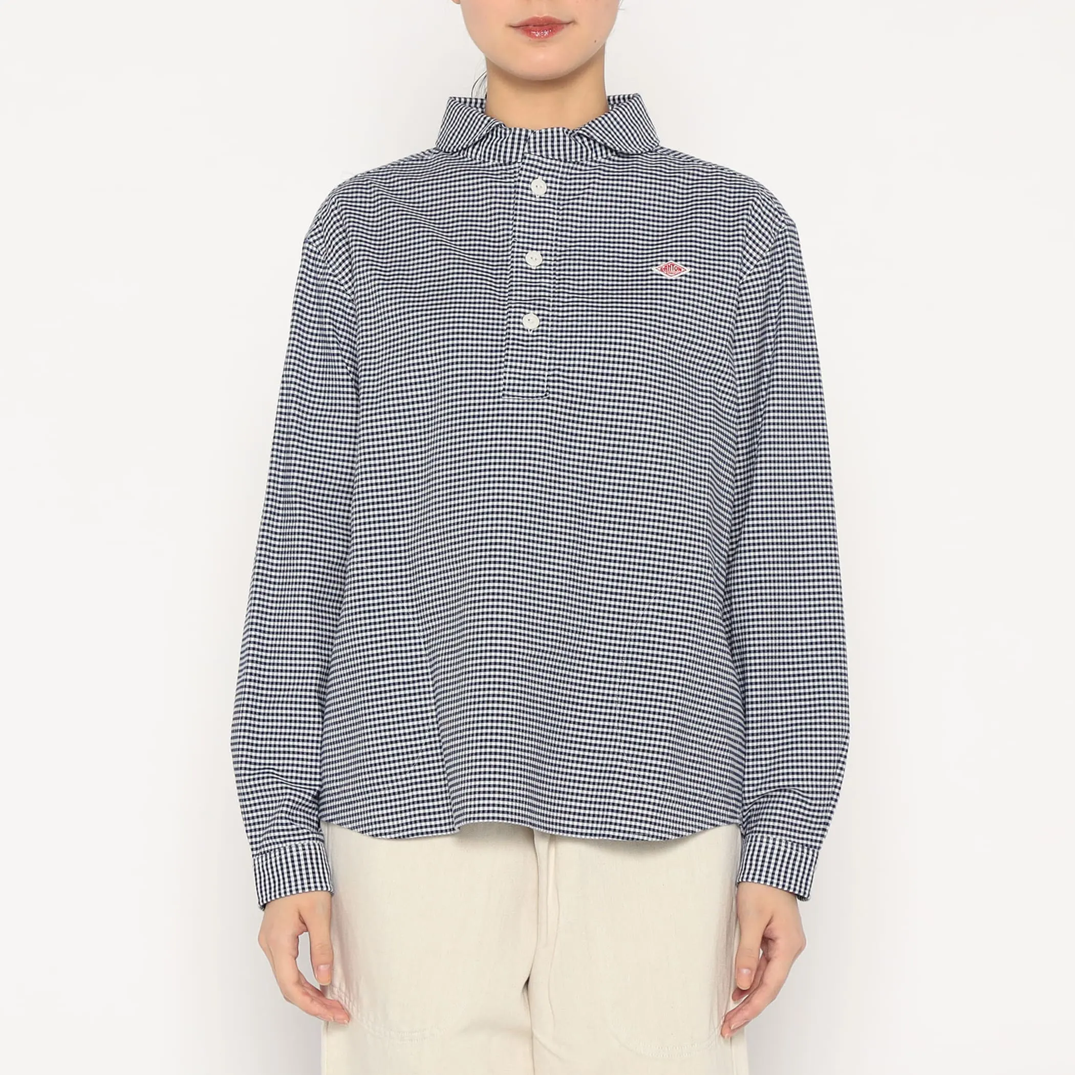 Women's Oxford Round Collar Pullover Shirt Pattern sold by Danton product image thumbnail 2