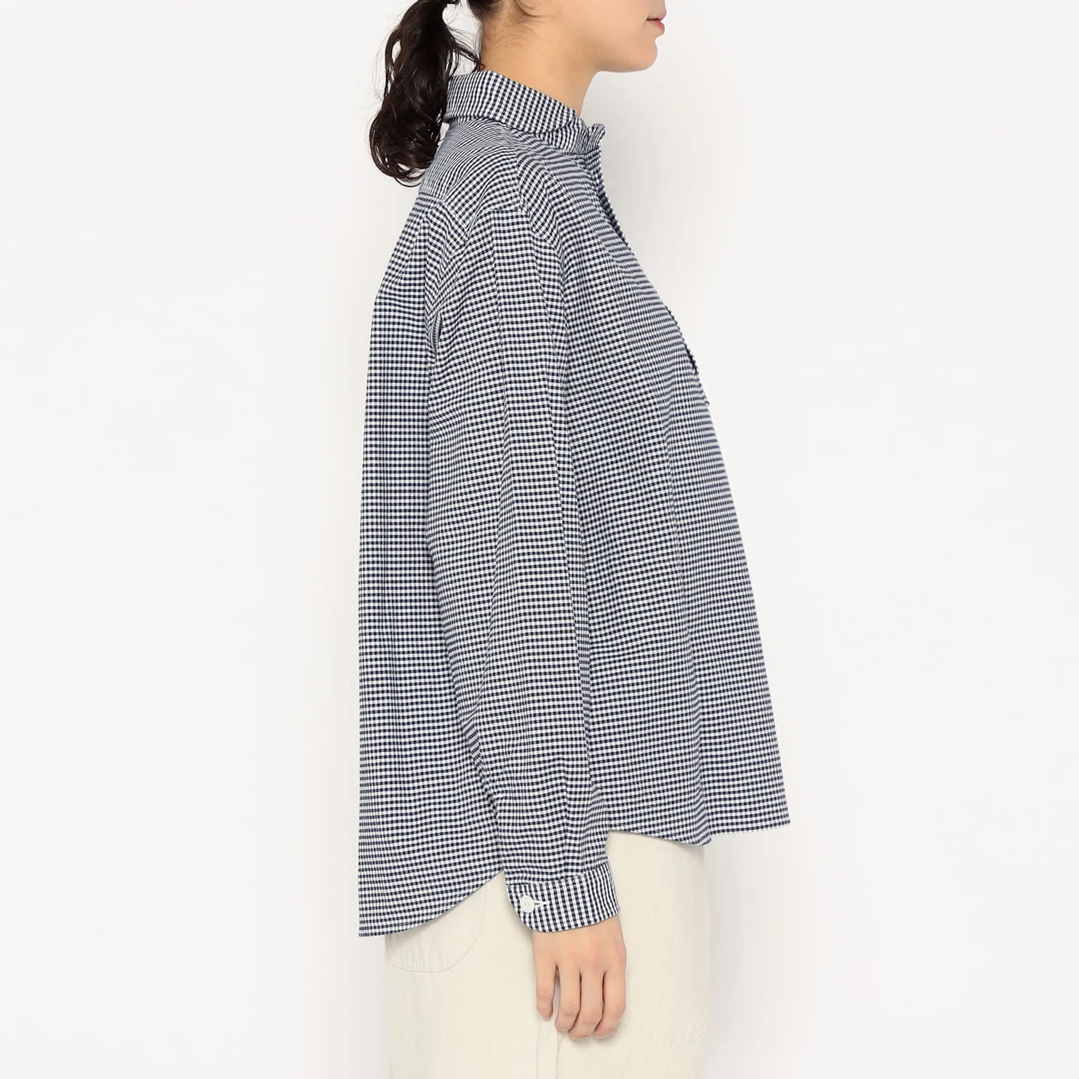 Women's Oxford Round Collar Pullover Shirt Pattern sold by Danton product image thumbnail 4