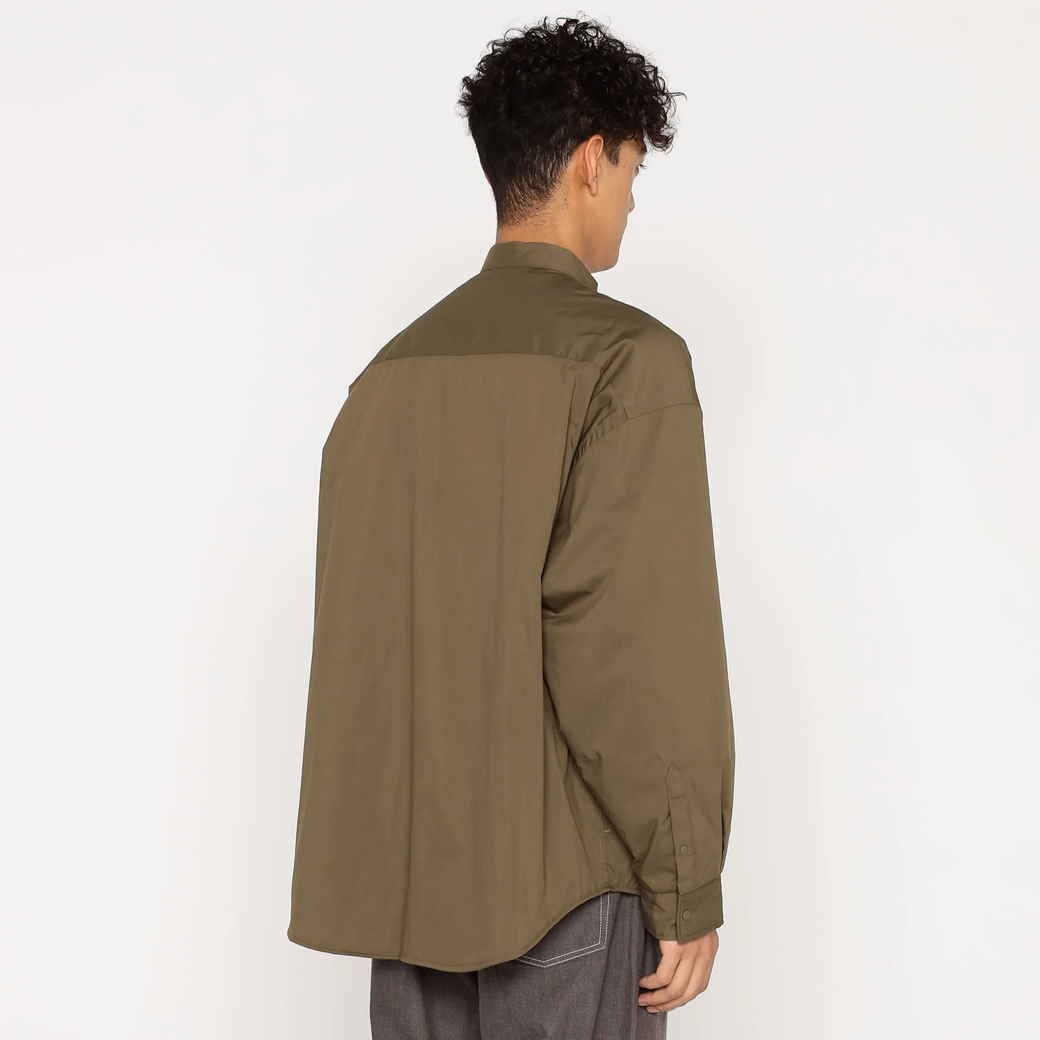 Men's Insulation Stand Collar Shirt Jacket sold by Danton product image thumbnail 5