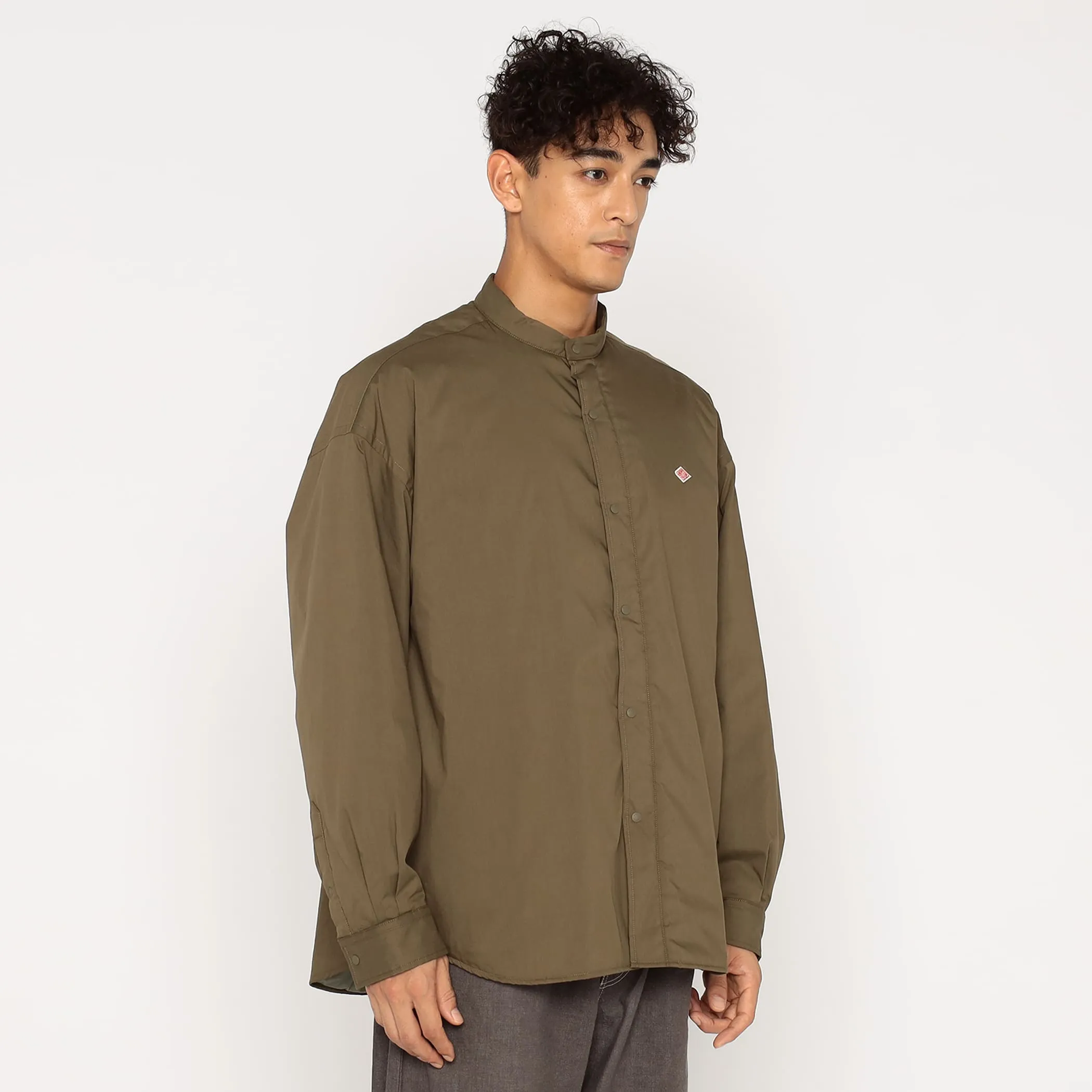 Men's Insulation Stand Collar Shirt Jacket sold by Danton product image thumbnail 3