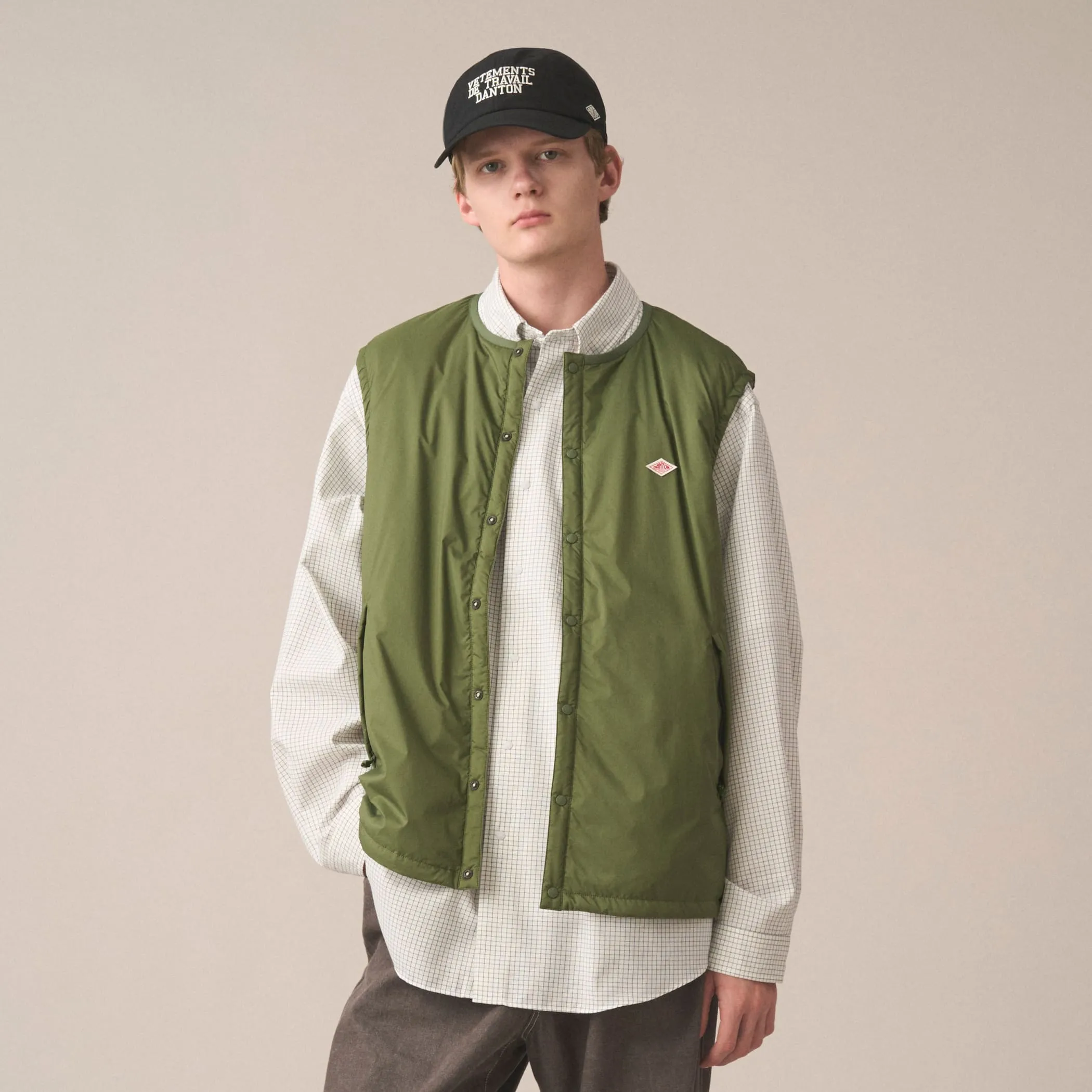 Men's Insulation Collarless Vest sold by Danton product image thumbnail 2