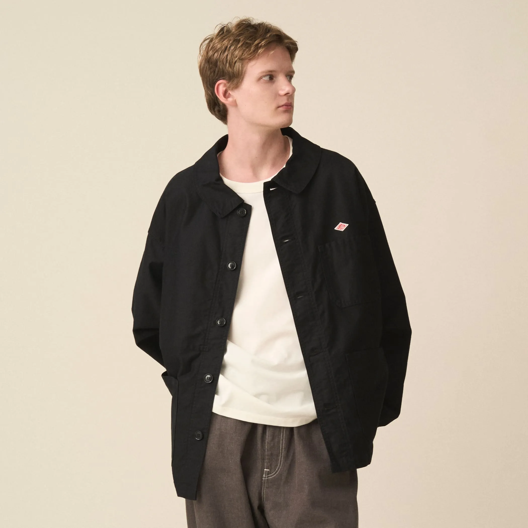 Men's Moleskin Wide Coverall Jacket sold by Danton product image thumbnail 3