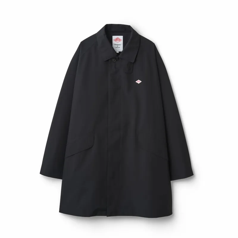 Men's 3-Layer Cloth Balmacaan Mid-length Coat made by Danton