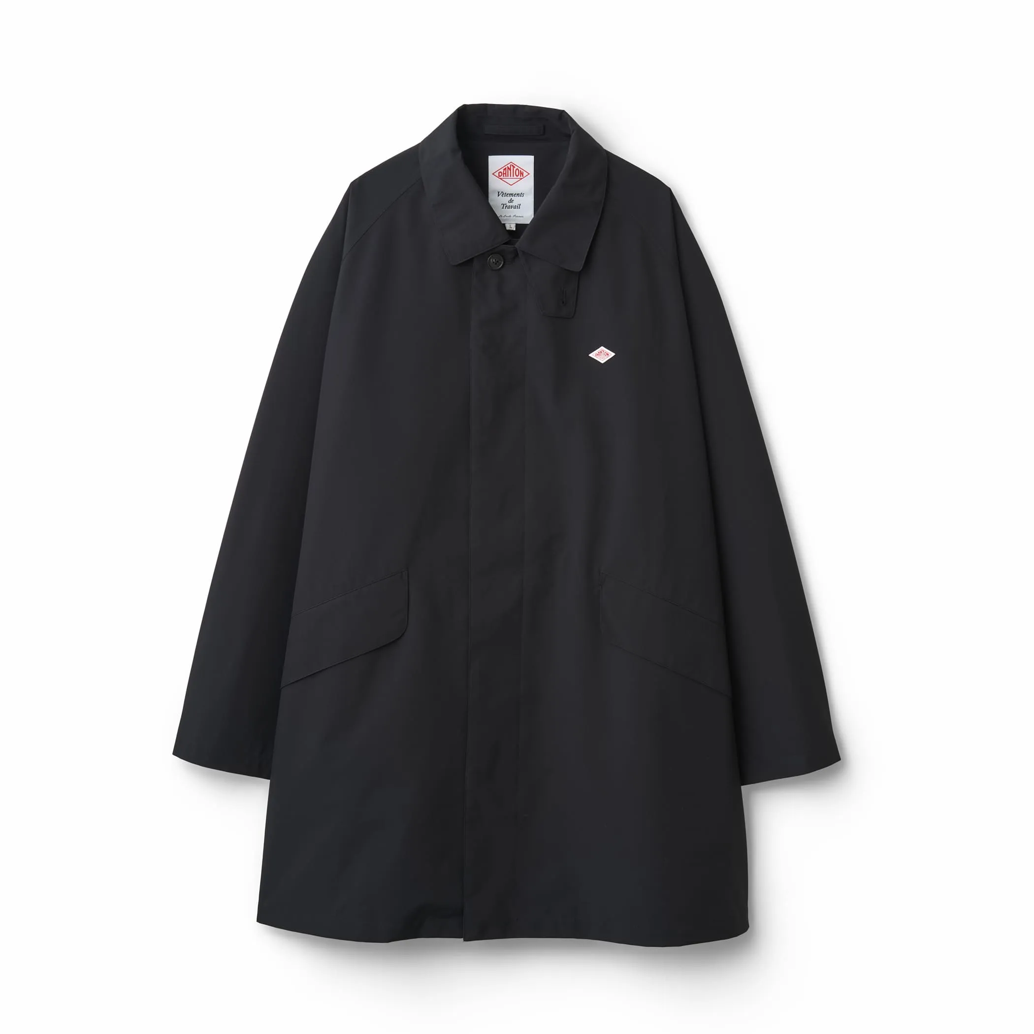 Men's 3-Layer Cloth Balmacaan Mid-length Coat sold by Danton