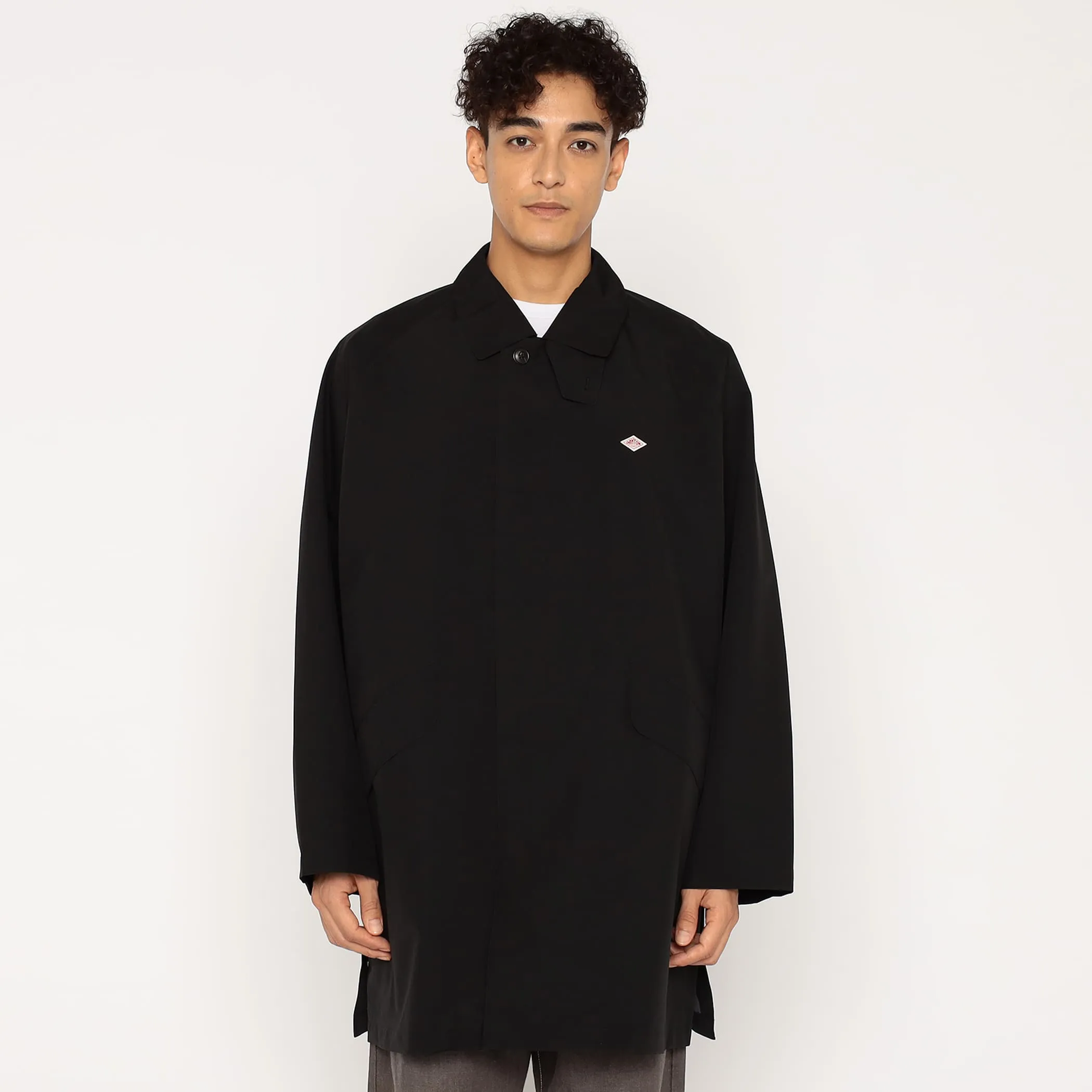Men's 3-Layer Cloth Balmacaan Mid-length Coat sold by Danton product image thumbnail 4