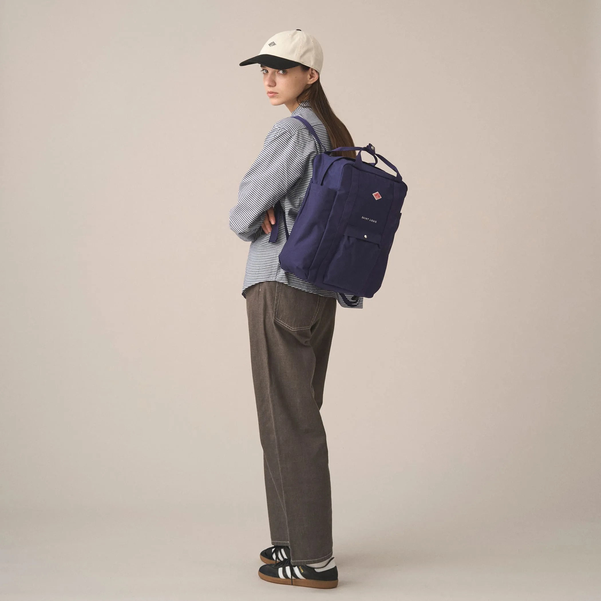 SAINT LOUIS - CORDURA® Canvas Square Rucksack sold by Danton product image thumbnail 2