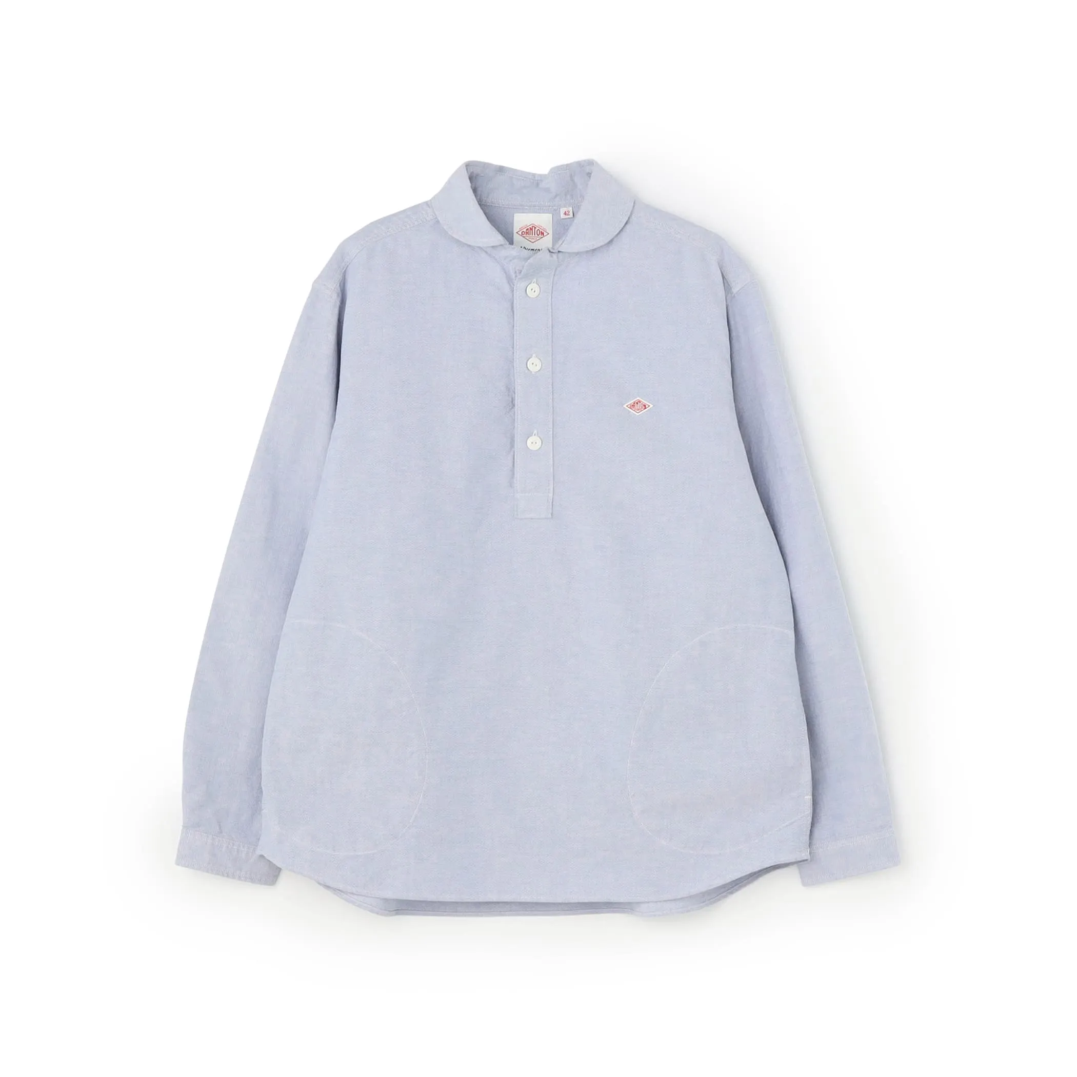 Men's Oxford Round Collar Pullover Shirt sold by Danton product image thumbnail 2