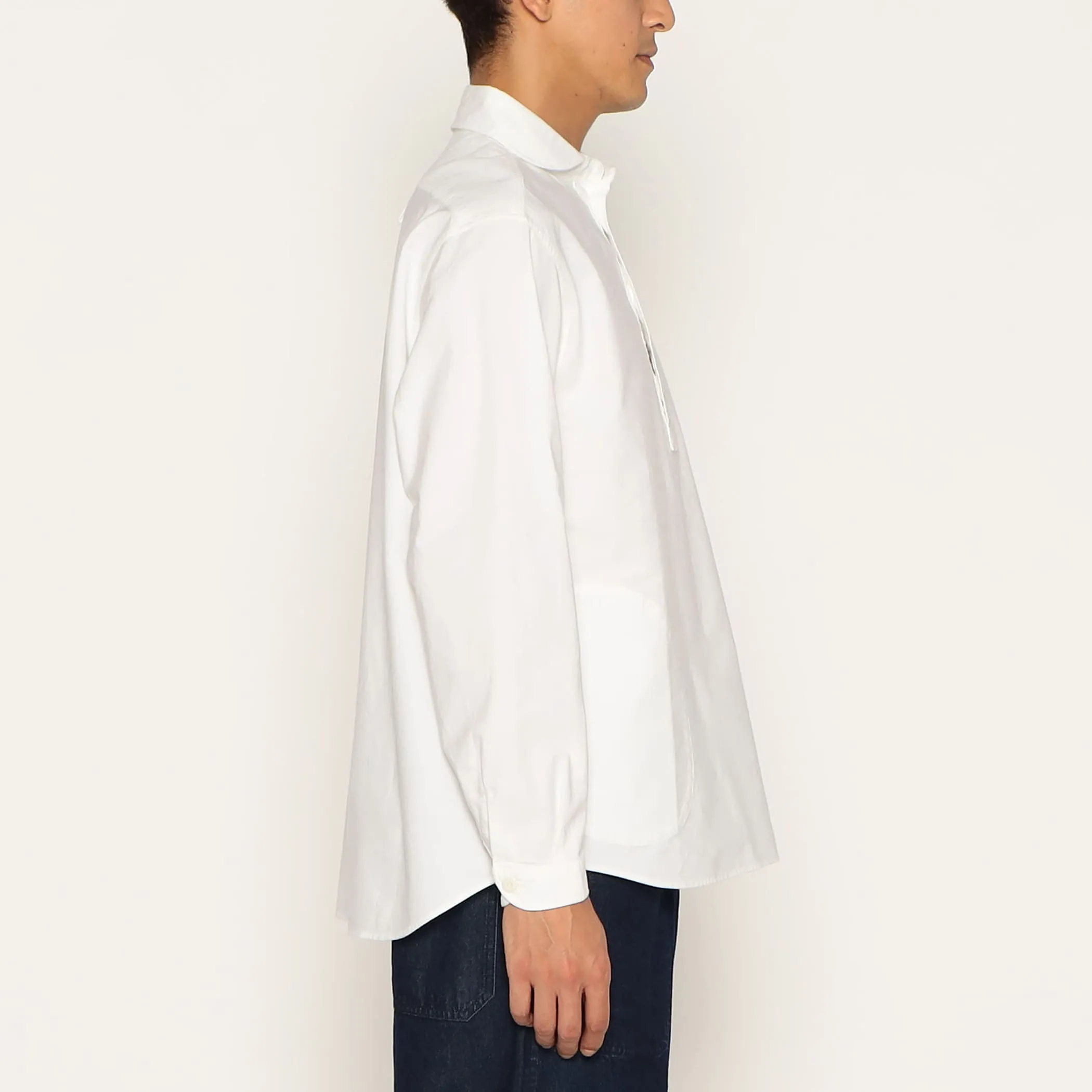 Men's Oxford Round Collar Pullover Shirt sold by Danton product image thumbnail 5