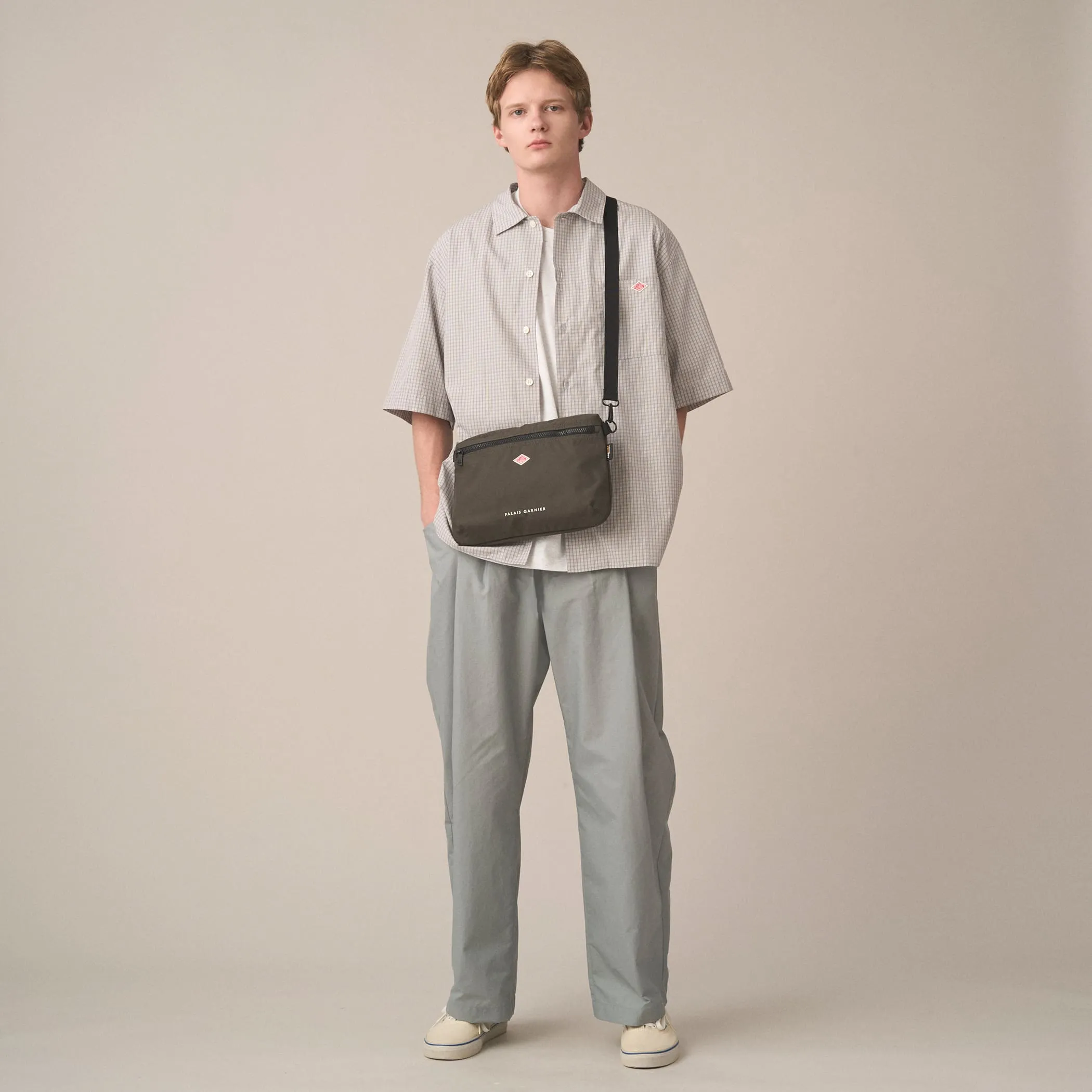 PALAIS GARNIER - CORDURA® Canvas Shoulder Pouch sold by Danton product image thumbnail 2