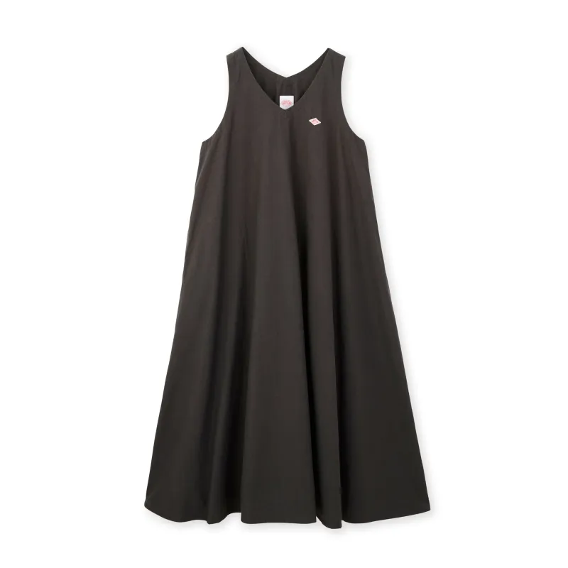 Women's High Count Cotton V Neck Dress made by Danton