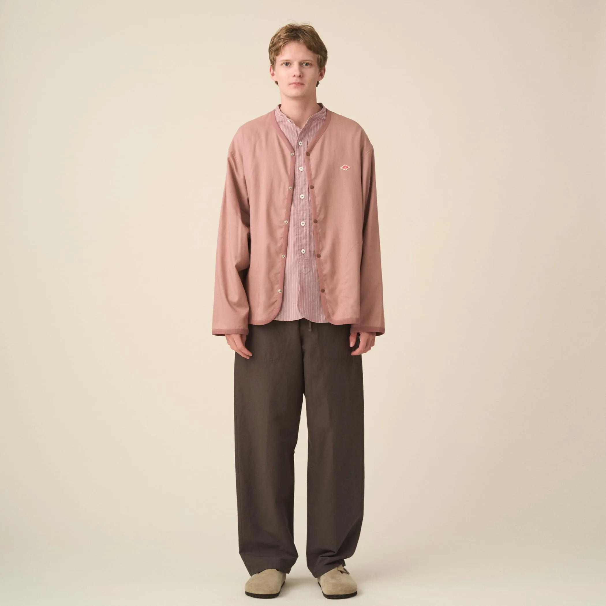 Men's Linen Polyester Cloth Shirt Cardigan sold by Danton product image thumbnail 3