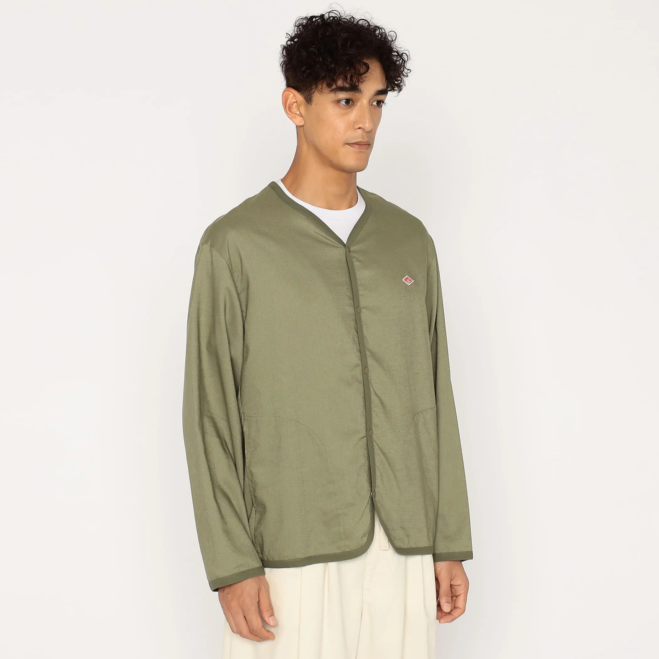 Men's Linen Polyester Cloth Shirt Cardigan sold by Danton product image thumbnail 4
