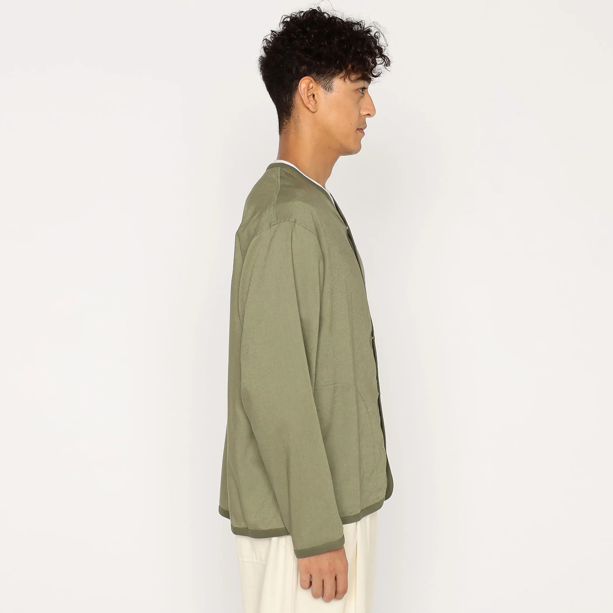 Men's Linen Polyester Cloth Shirt Cardigan sold by Danton product image thumbnail 5