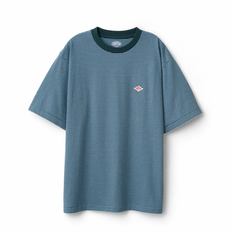 Women's Short Sleeve Inner T-shirt Stripe made by Danton