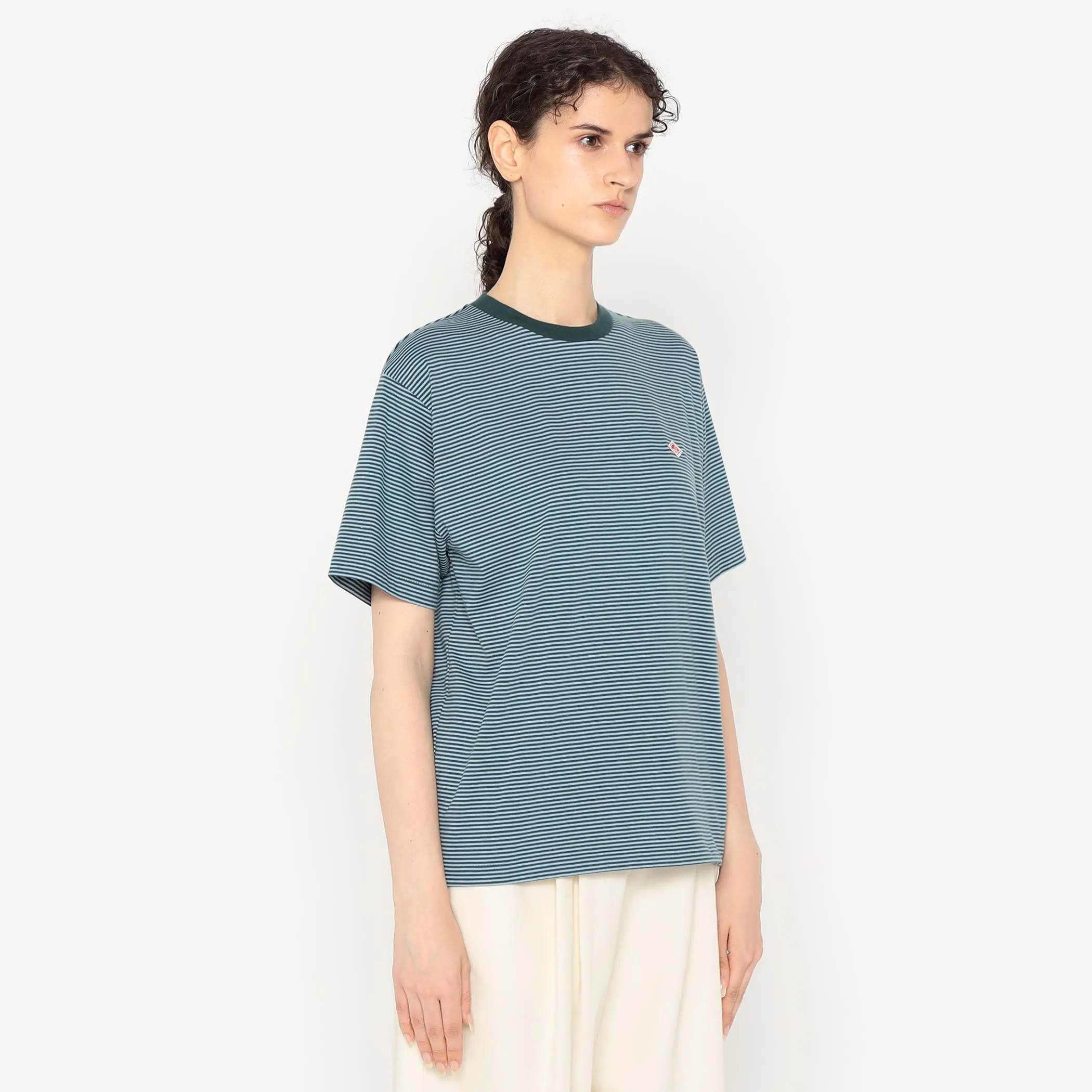 Women's Short Sleeve Inner T-shirt Stripe sold by Danton product image thumbnail 4