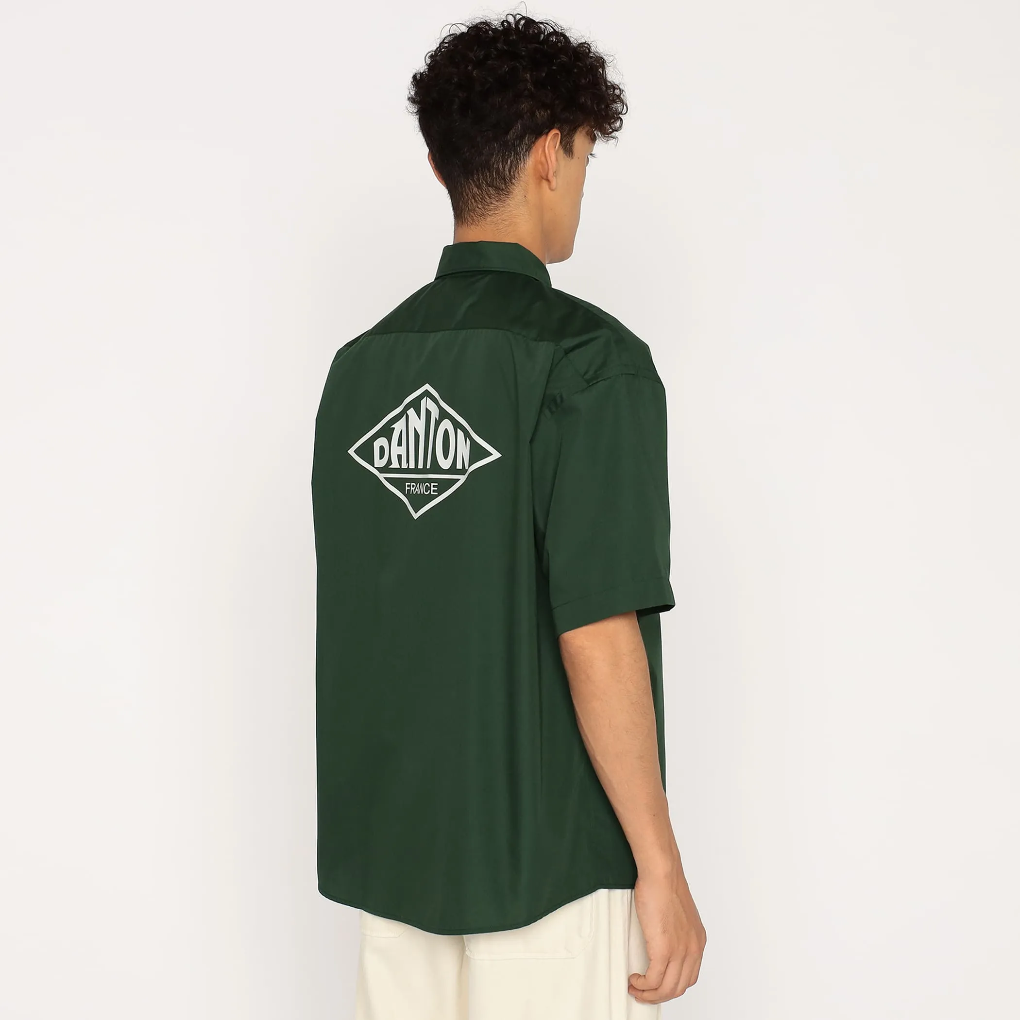 Men's Back Logo Short Sleeve Work Shirt sold by Danton product image thumbnail 4