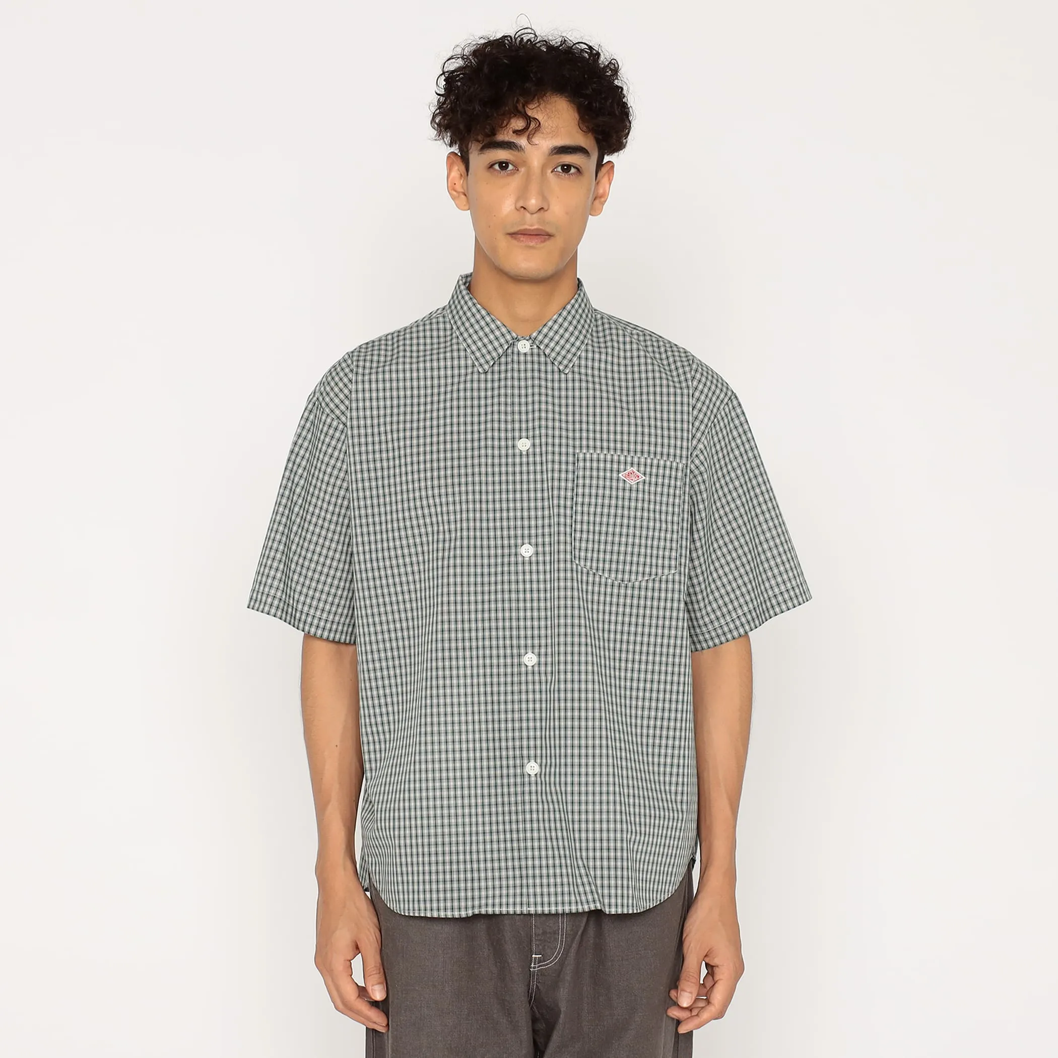 Men's T/C Poplin Short Sleeve Work Shirt sold by Danton product image thumbnail 2