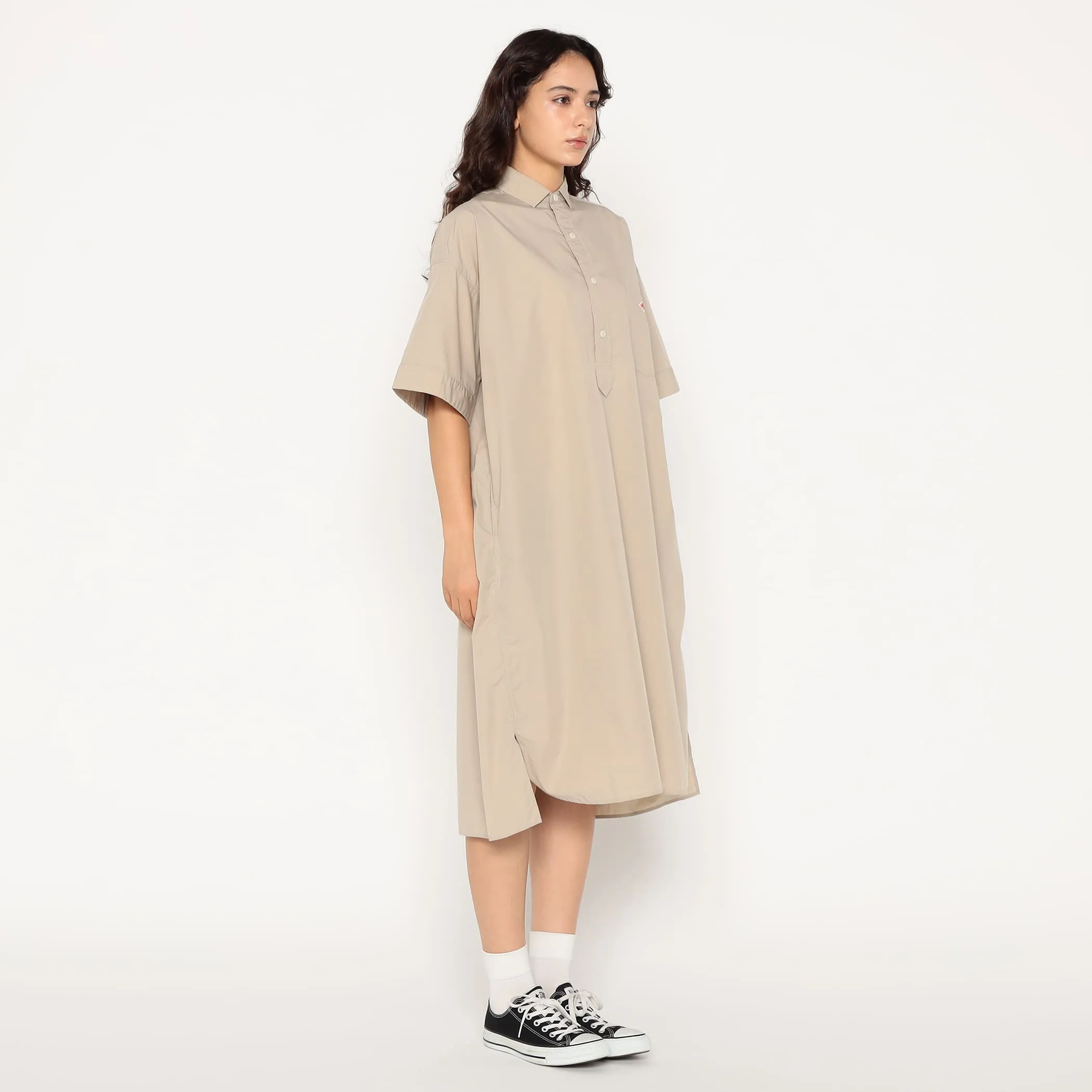 Women's Cotton Poplin Pullover Shirt Dress sold by Danton product image thumbnail 4