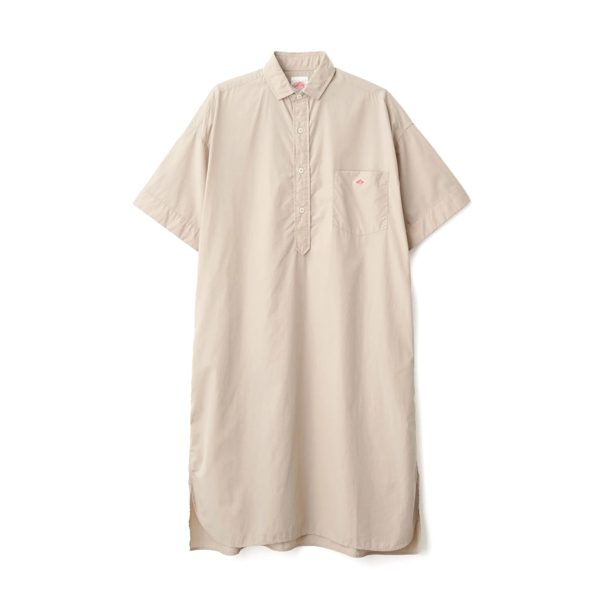 Women's Cotton Poplin Pullover Shirt Dress sold by Danton