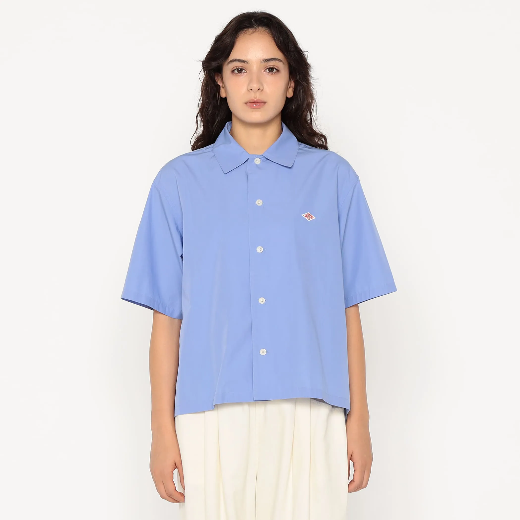 Women's Cotton Poplin Half Sleeve Shirt sold by Danton product image thumbnail 2