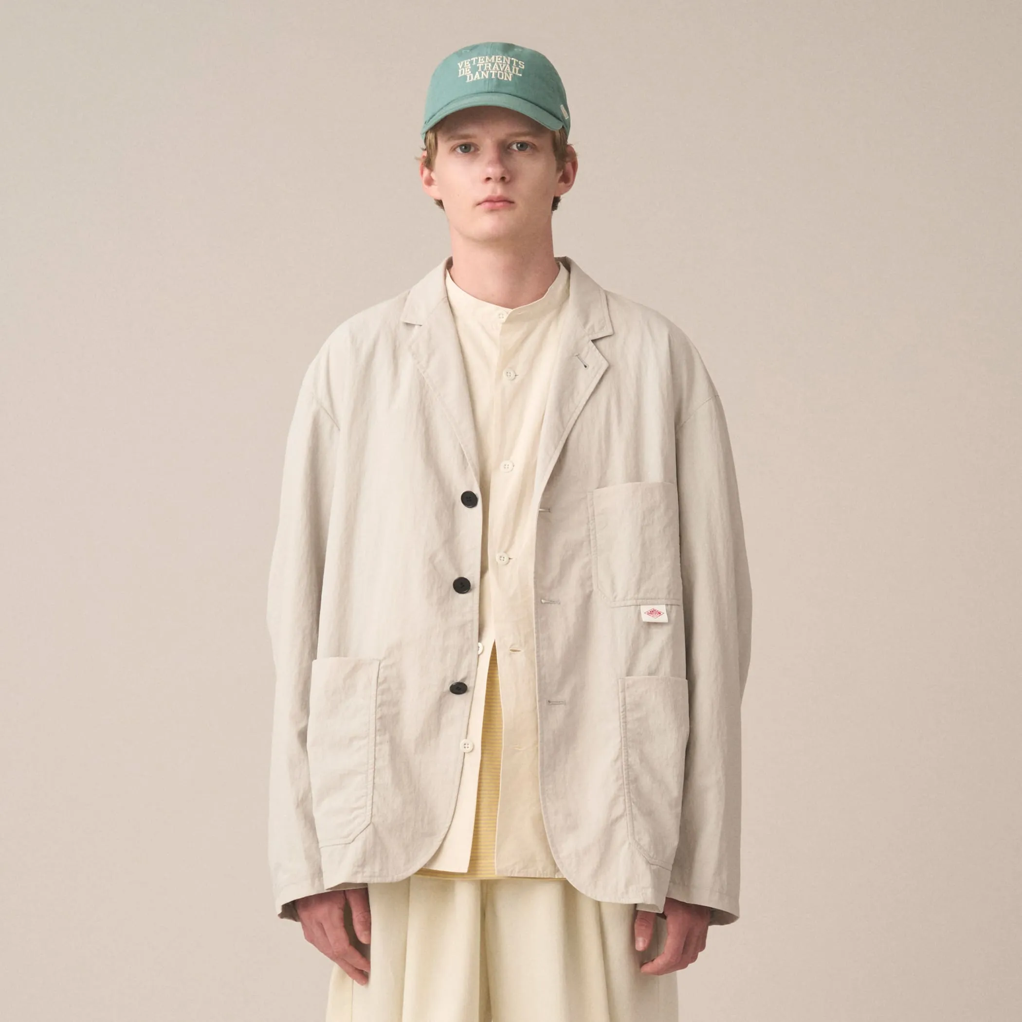 Men's Nylon Tusser Tailored Jacket sold by Danton product image thumbnail 2