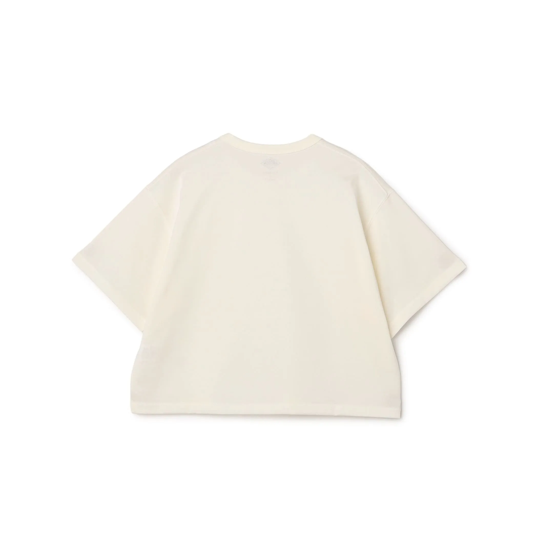 Store-Exclusive Women's Cotton Jersey Short Length T-shirt sold by Danton product image thumbnail 3