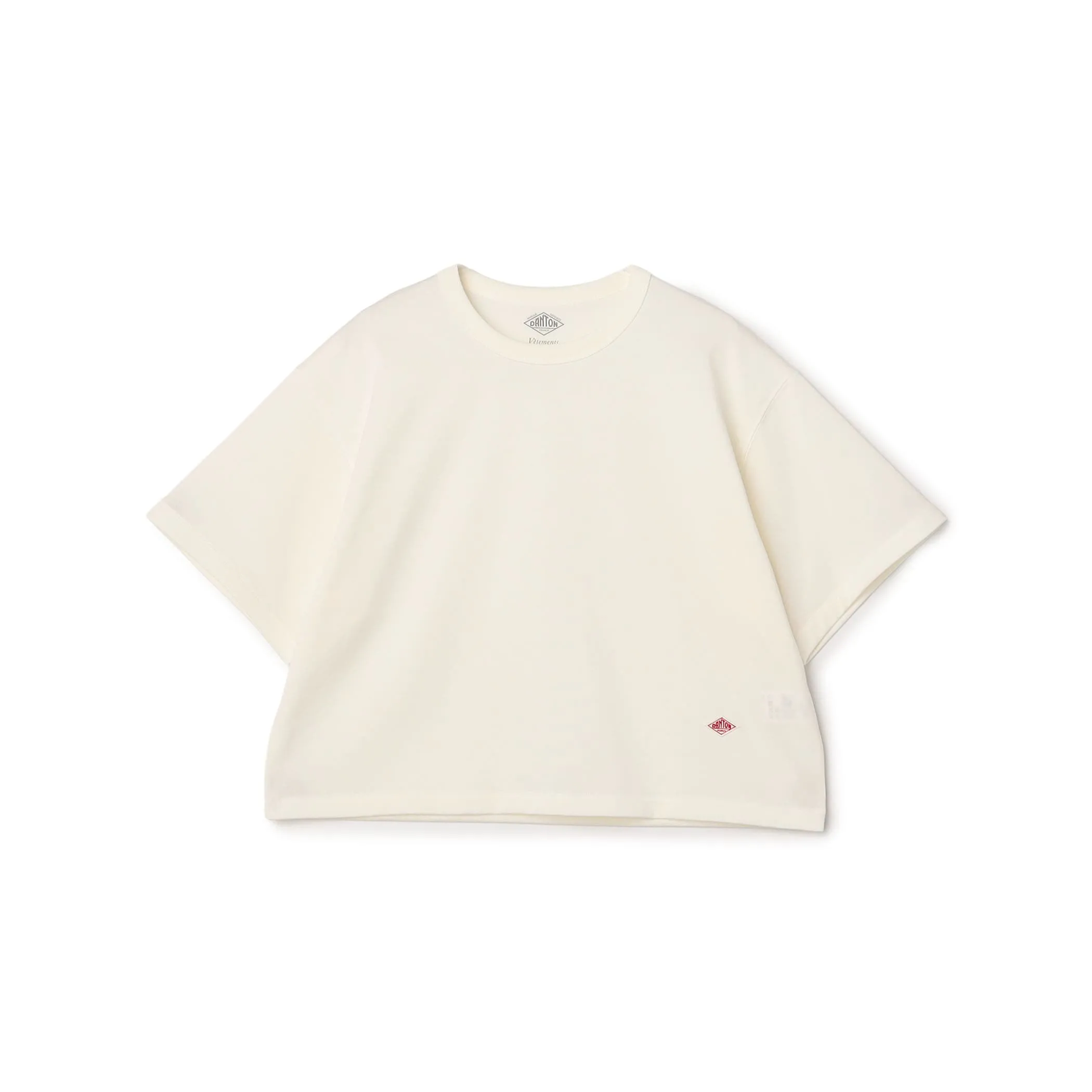 Store-Exclusive Women's Cotton Jersey Short Length T-shirt sold by Danton