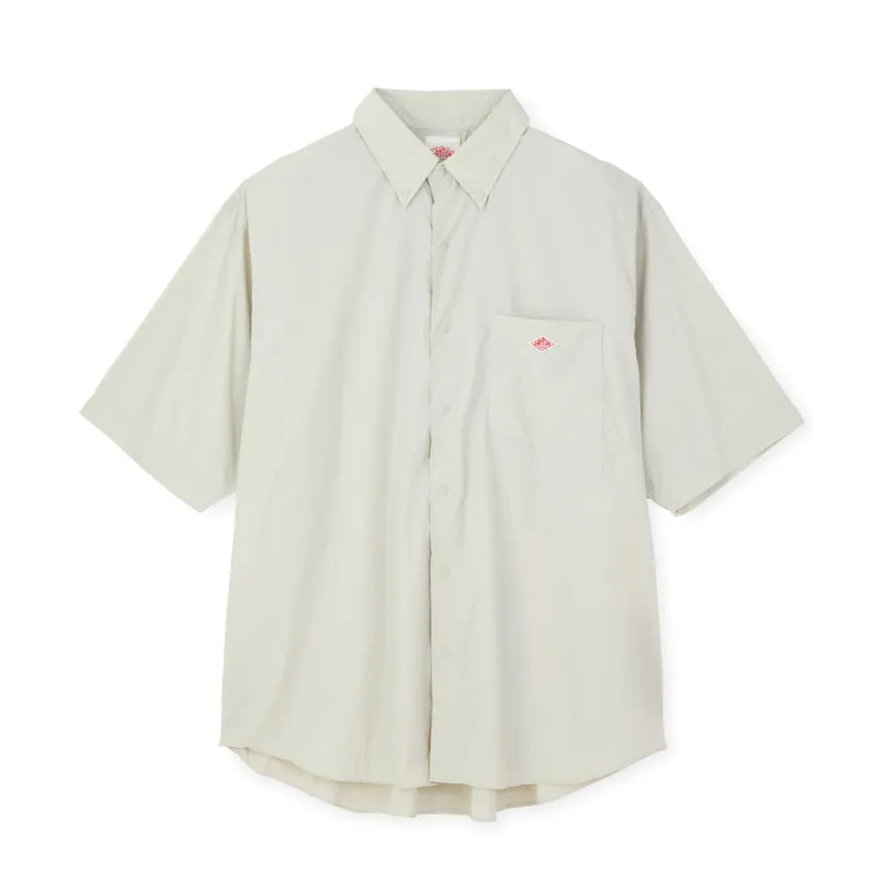 Men's Typewriter Short Sleeve Button-Down Shirt made by Danton