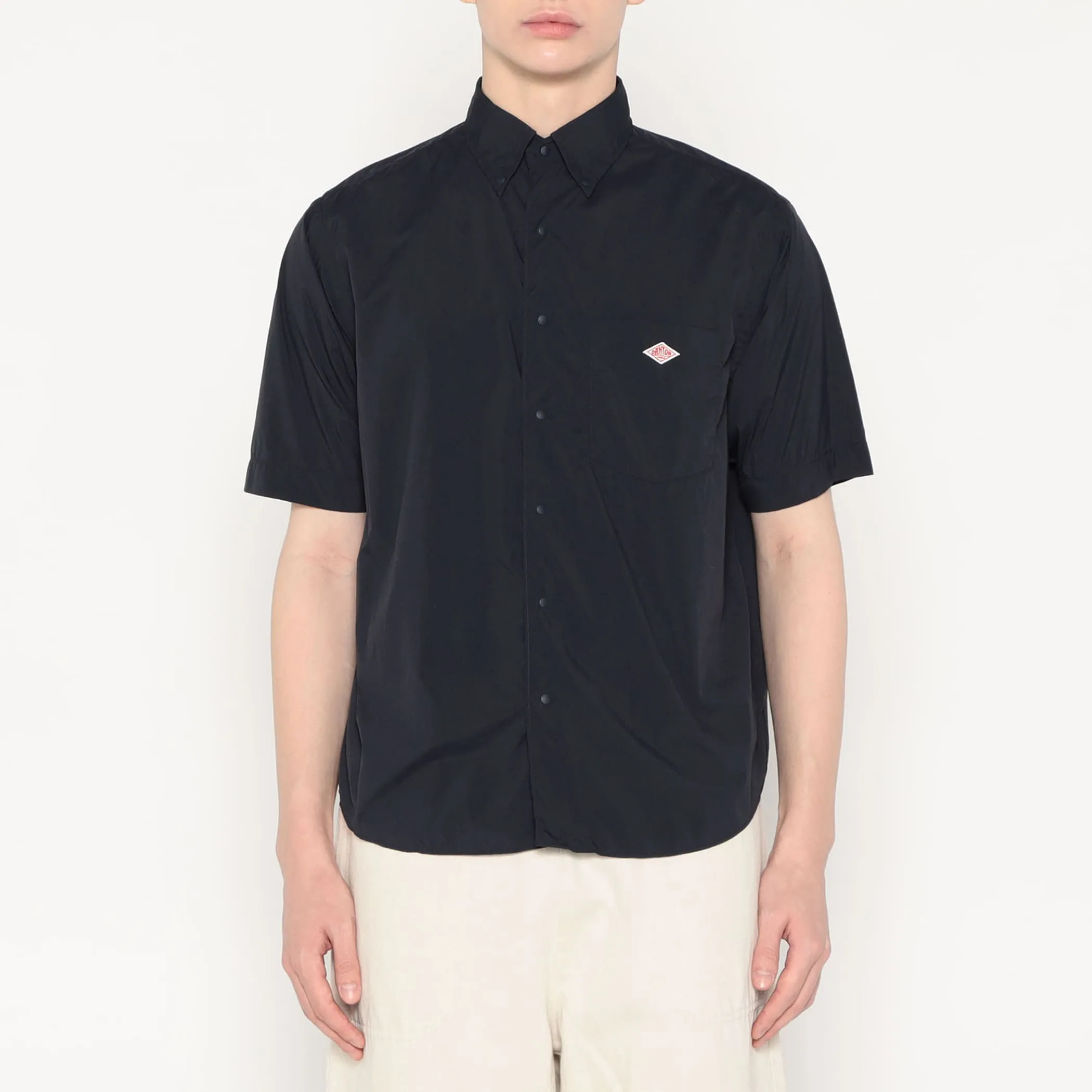 Men's Typewriter Short Sleeve Button-Down Shirt sold by Danton product image thumbnail 2