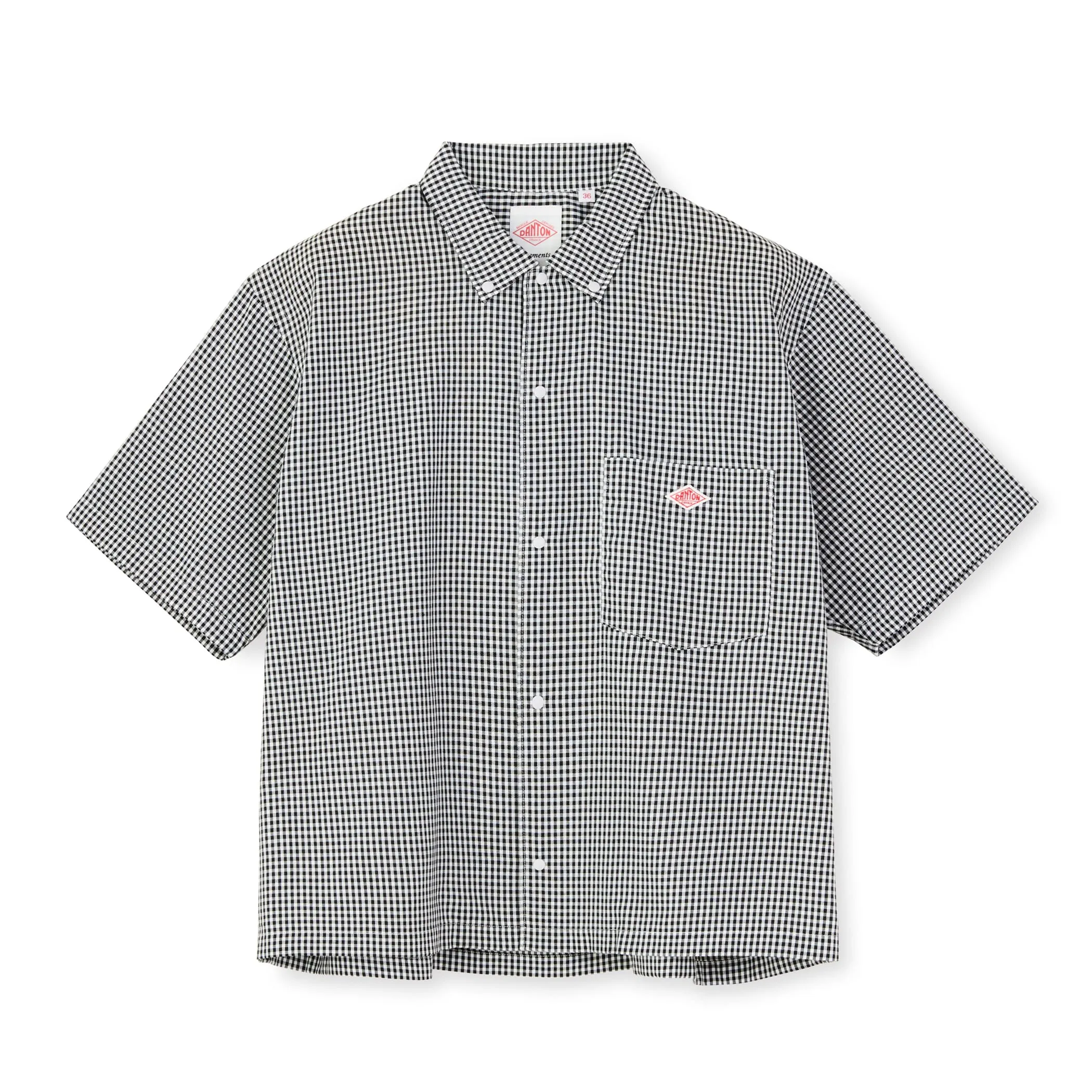 Women's Oxford Short Sleeve Button-Down Shirt sold by Danton