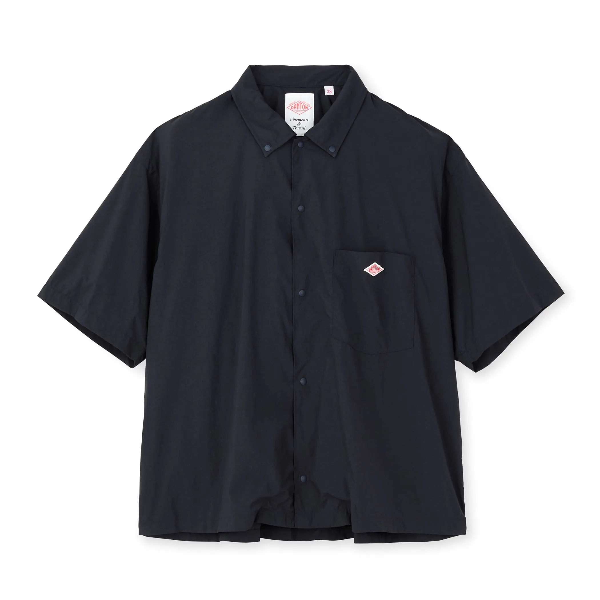 Women's Typewriter Short Sleeve Button-Down Shirt sold by Danton