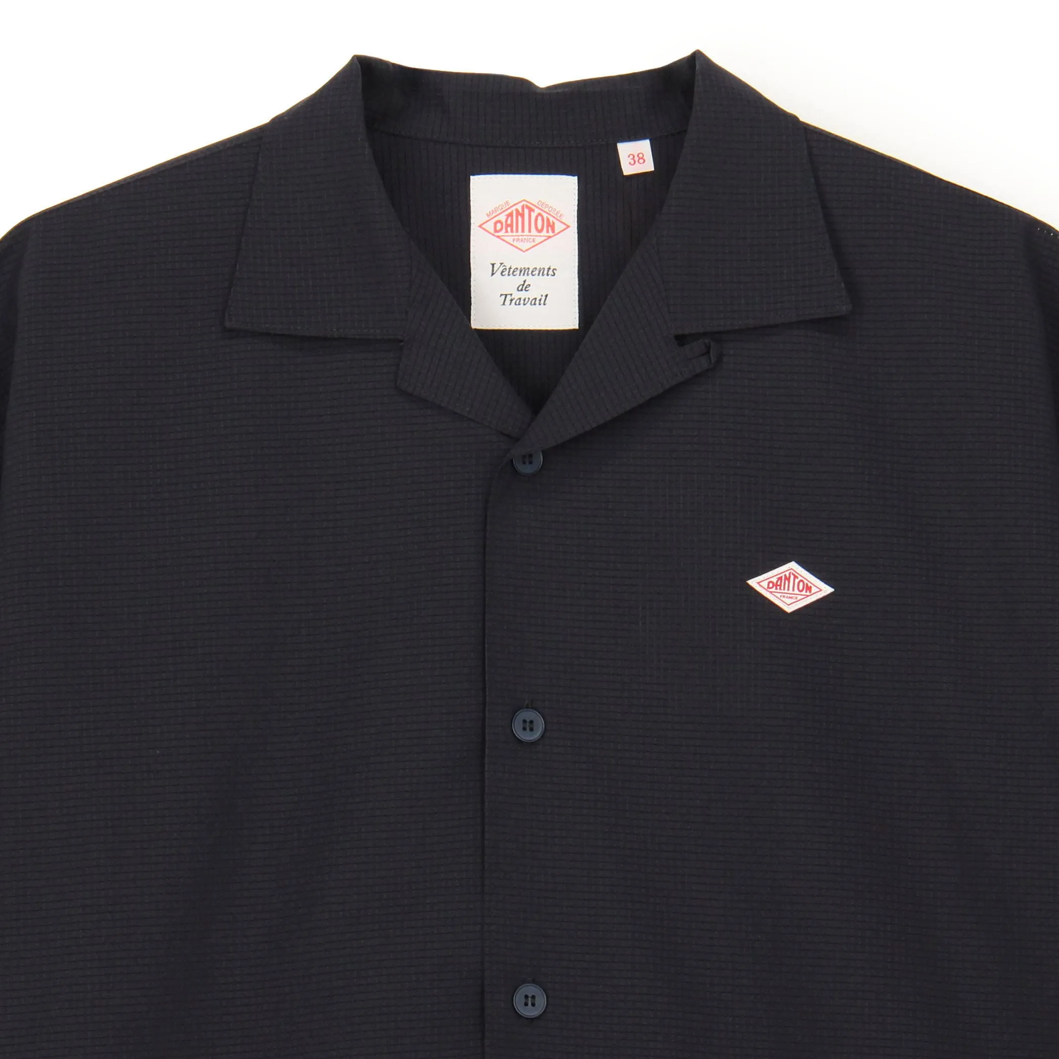 Store-Exclusive Men's DotAir® Open Collar Shirt sold by Danton product image thumbnail 3