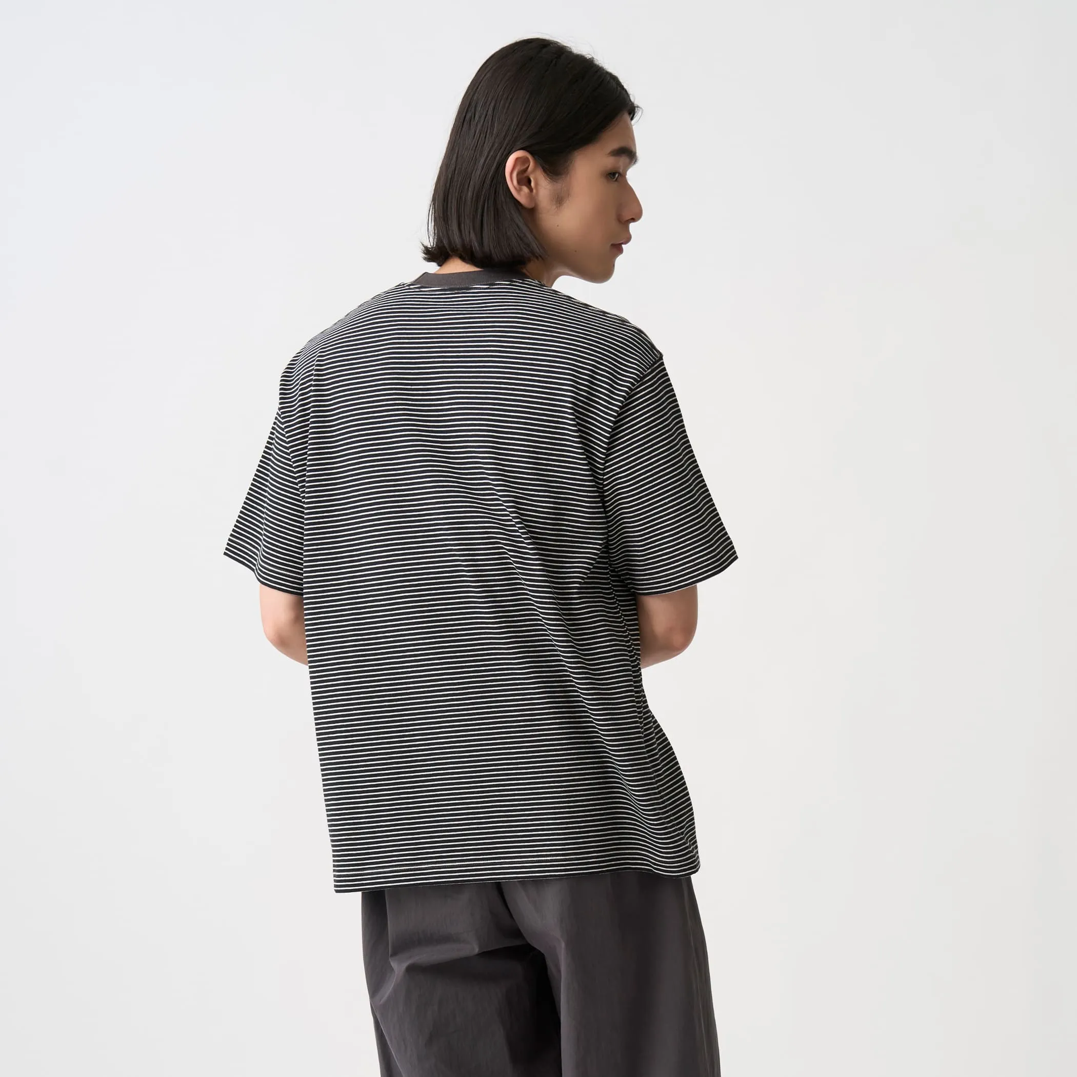 Men's Short Sleeve Pocket T-Shirt Stripe sold by Danton product image thumbnail 4