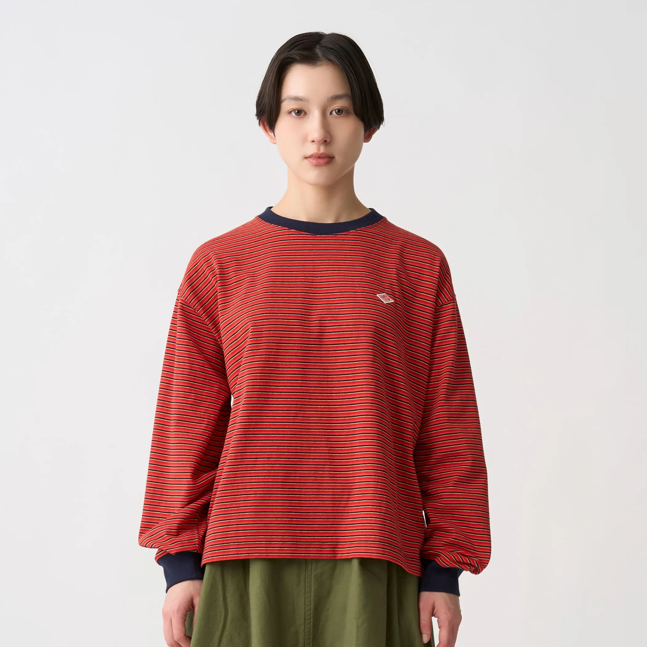 Women's Long Sleeve T-Shirt Stripe sold by Danton product image thumbnail 2