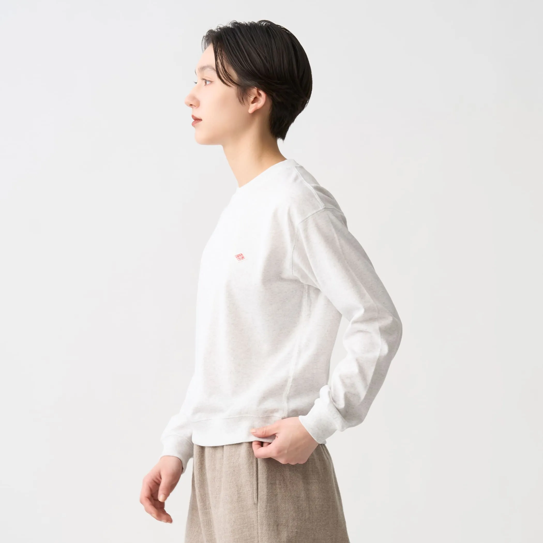Women's Long Sleeve Sweat T-shirt sold by Danton product image thumbnail 3