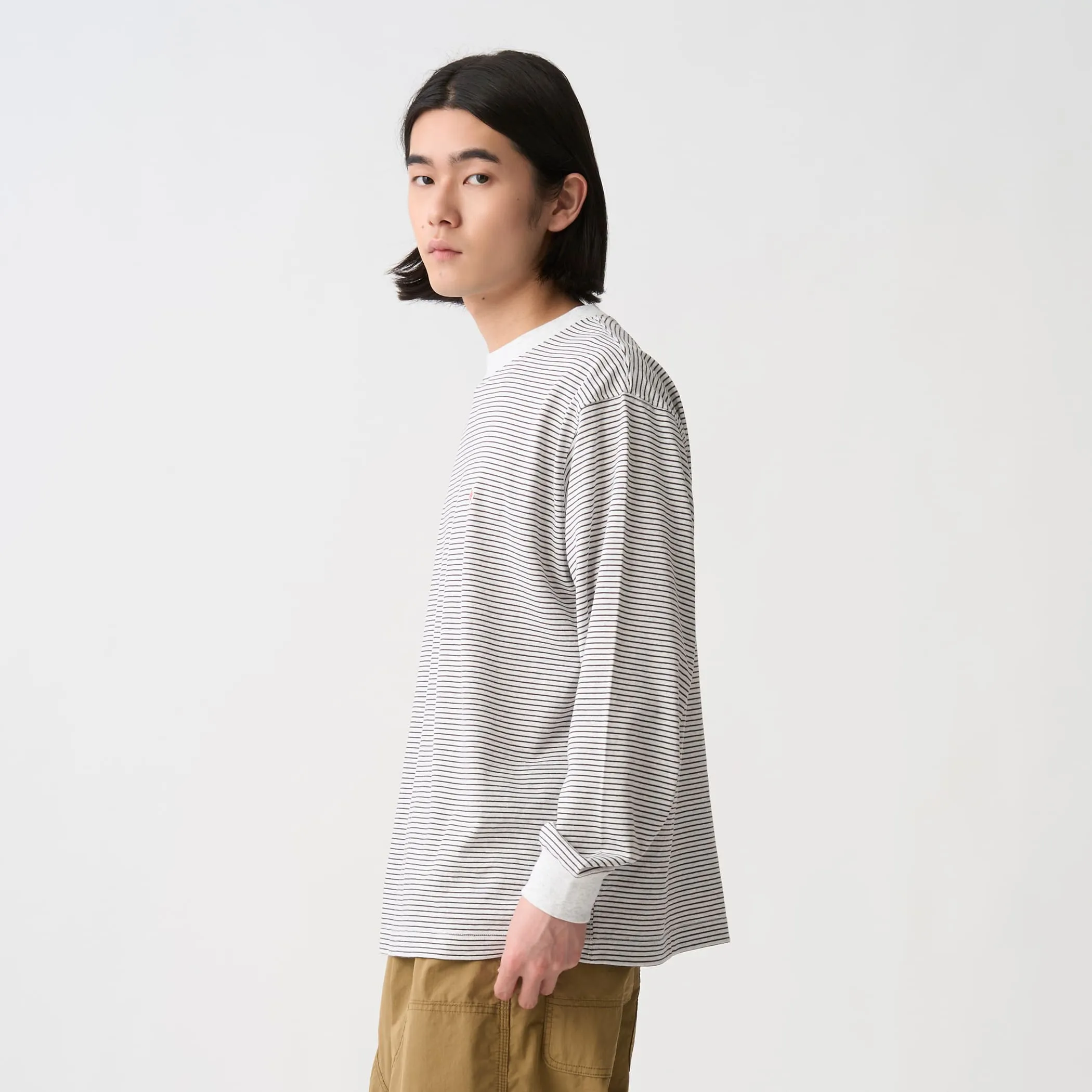 Men's Long Sleeve T-Shirt Stripe sold by Danton product image thumbnail 3