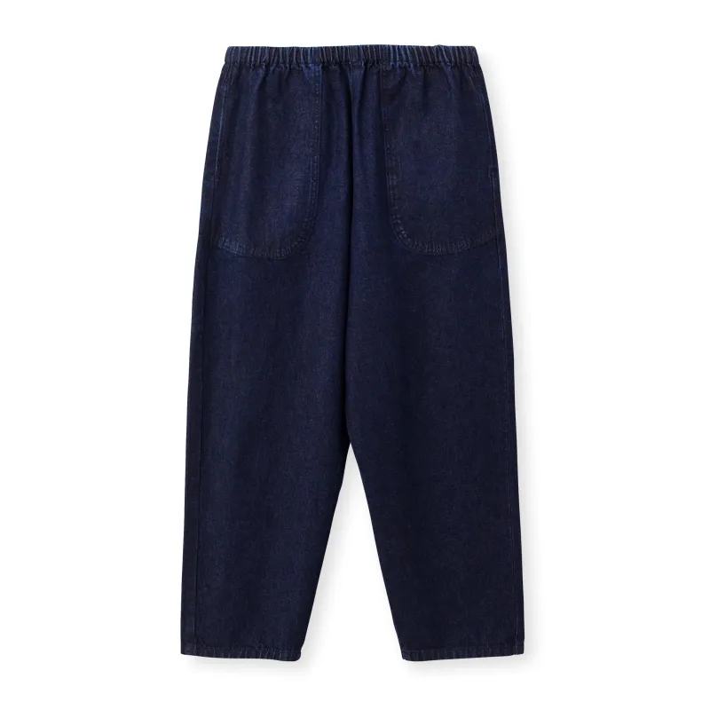Women's Denim Easy Pants made by Danton