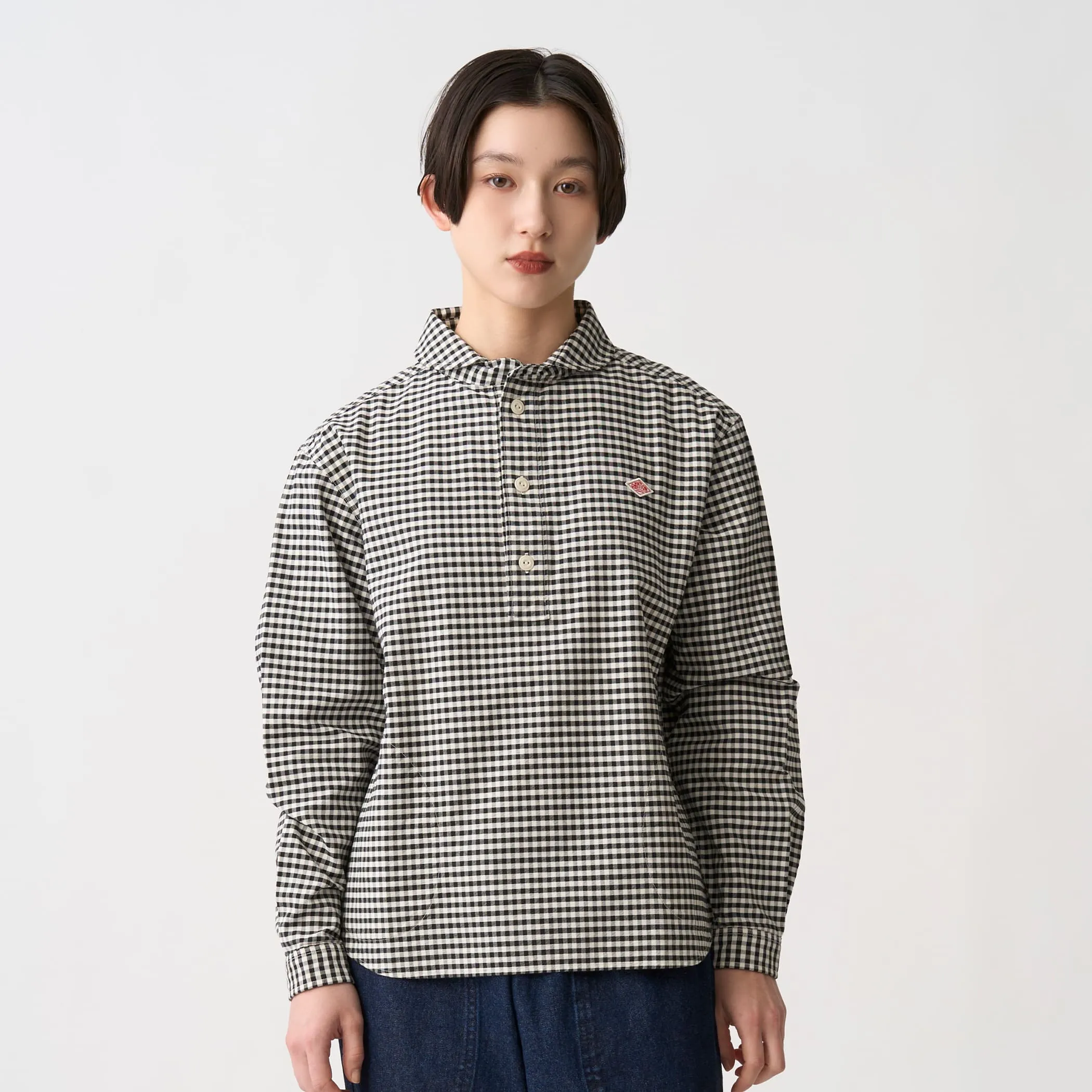 Women's Oxford Round Collar Pullover Shirt Pattern sold by Danton product image thumbnail 2