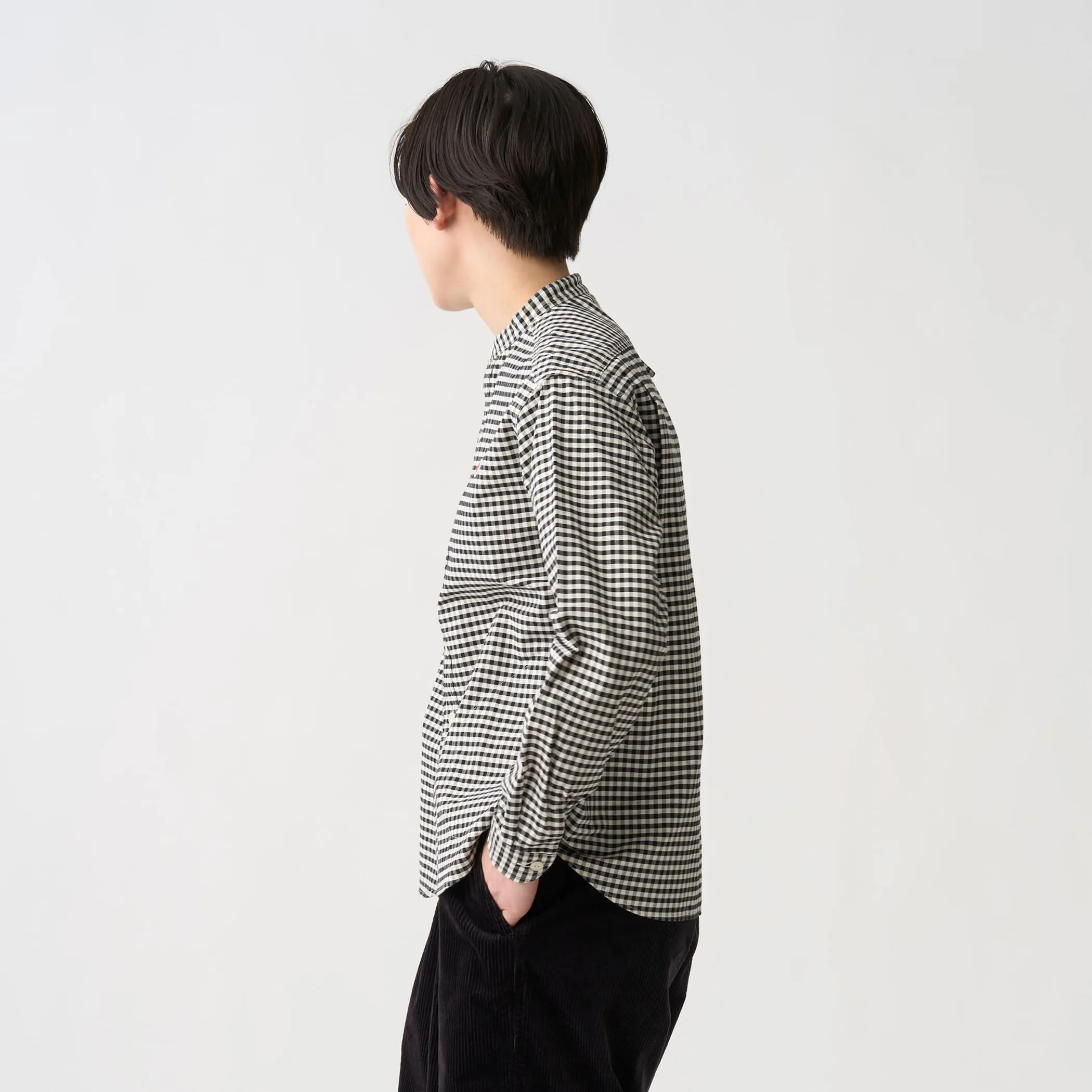 Women's Oxford Round Collar Pullover Shirt Pattern sold by Danton product image thumbnail 3