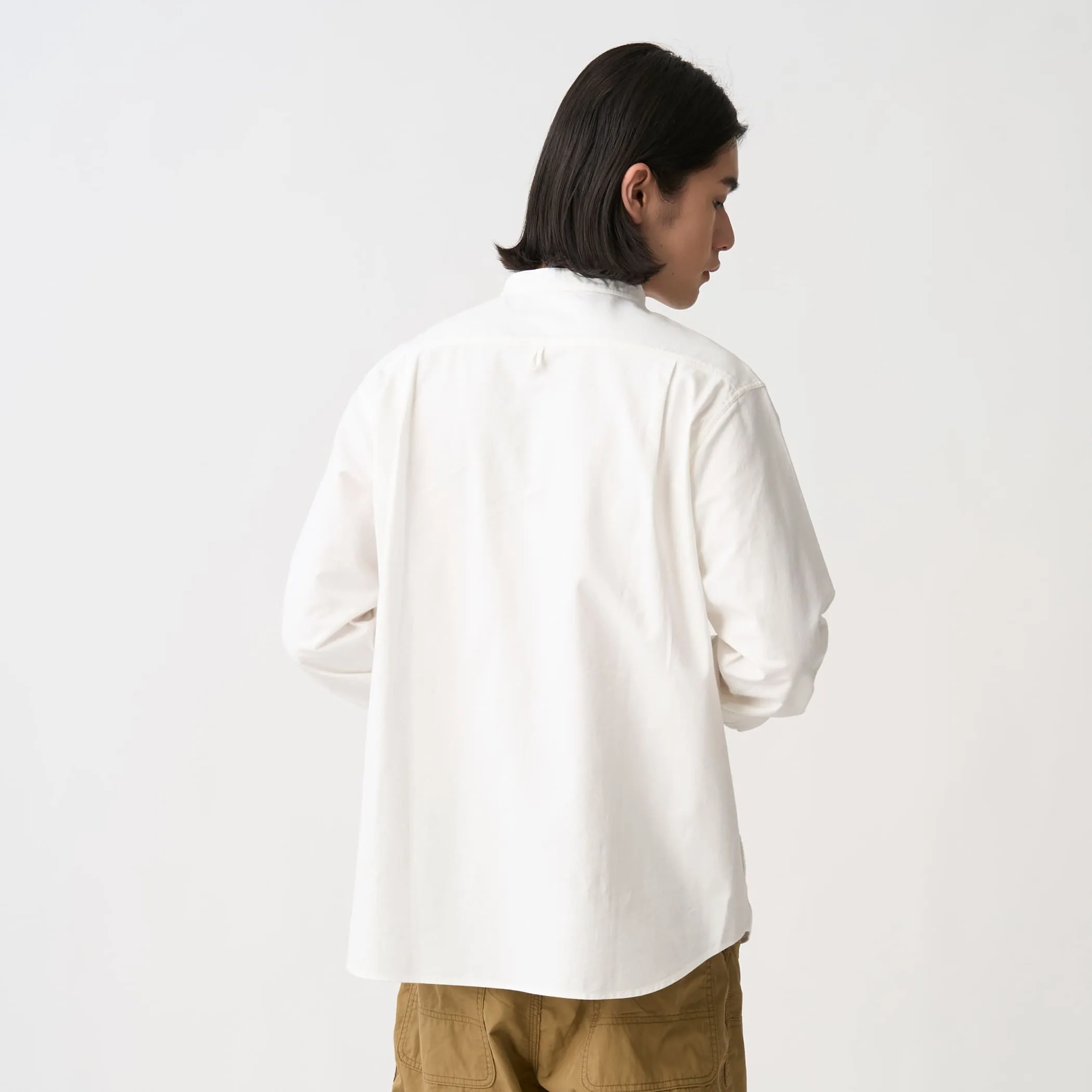 Men's Oxford Band Collar Shirt sold by Danton product image thumbnail 4