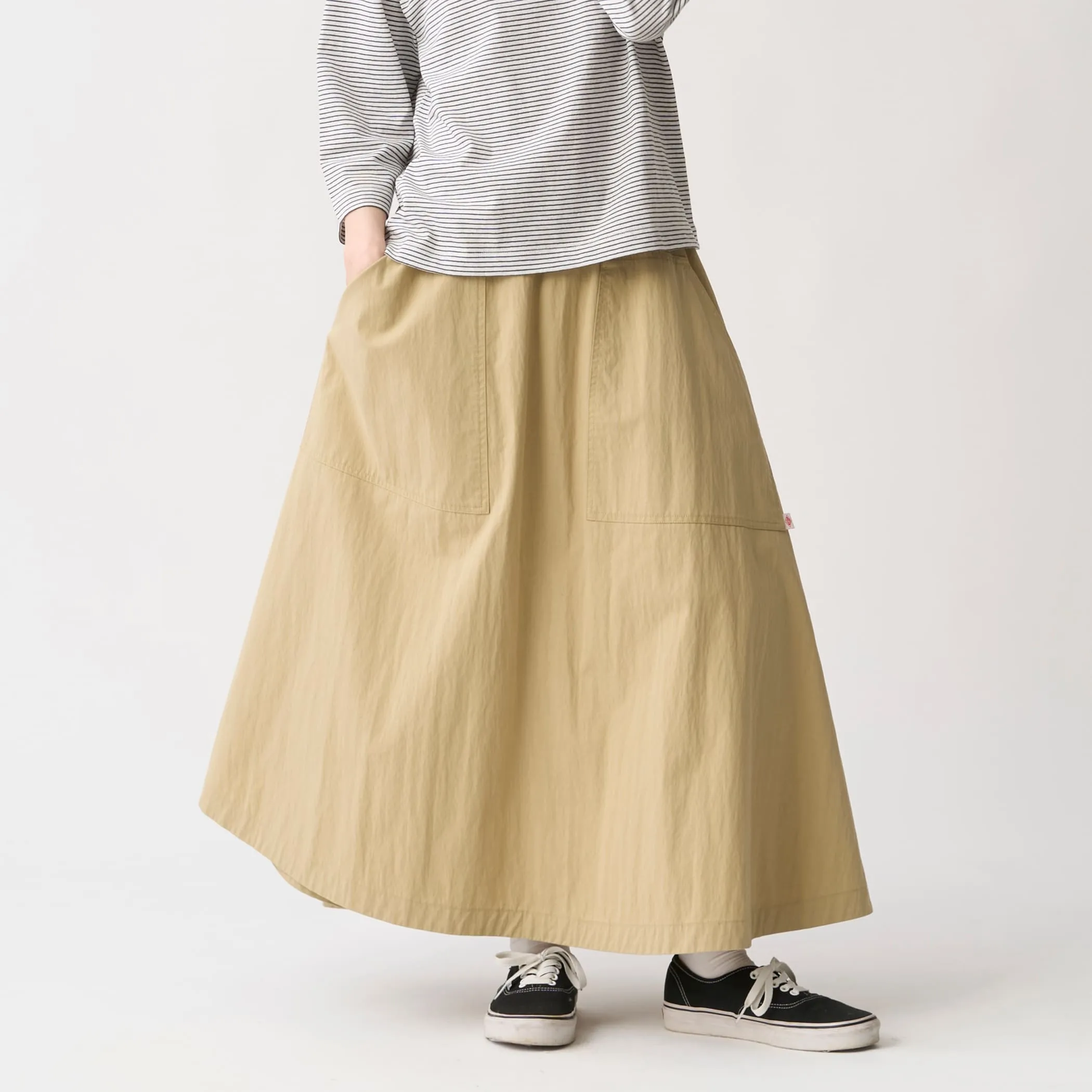 Women's C/N Twill Easy Skirt sold by Danton product image thumbnail 3
