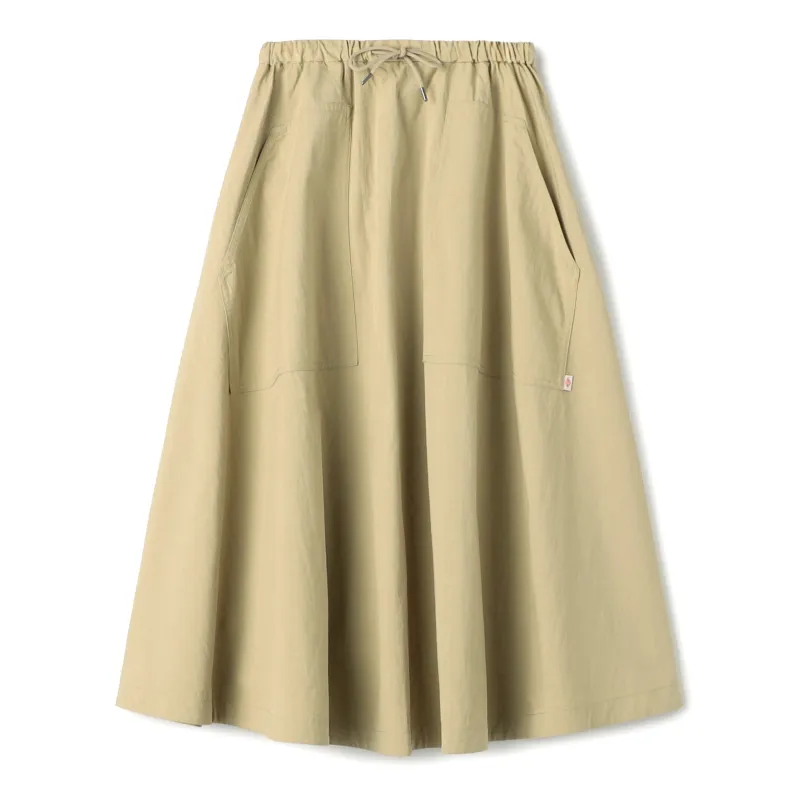 Women's C/N Twill Easy Skirt made by Danton