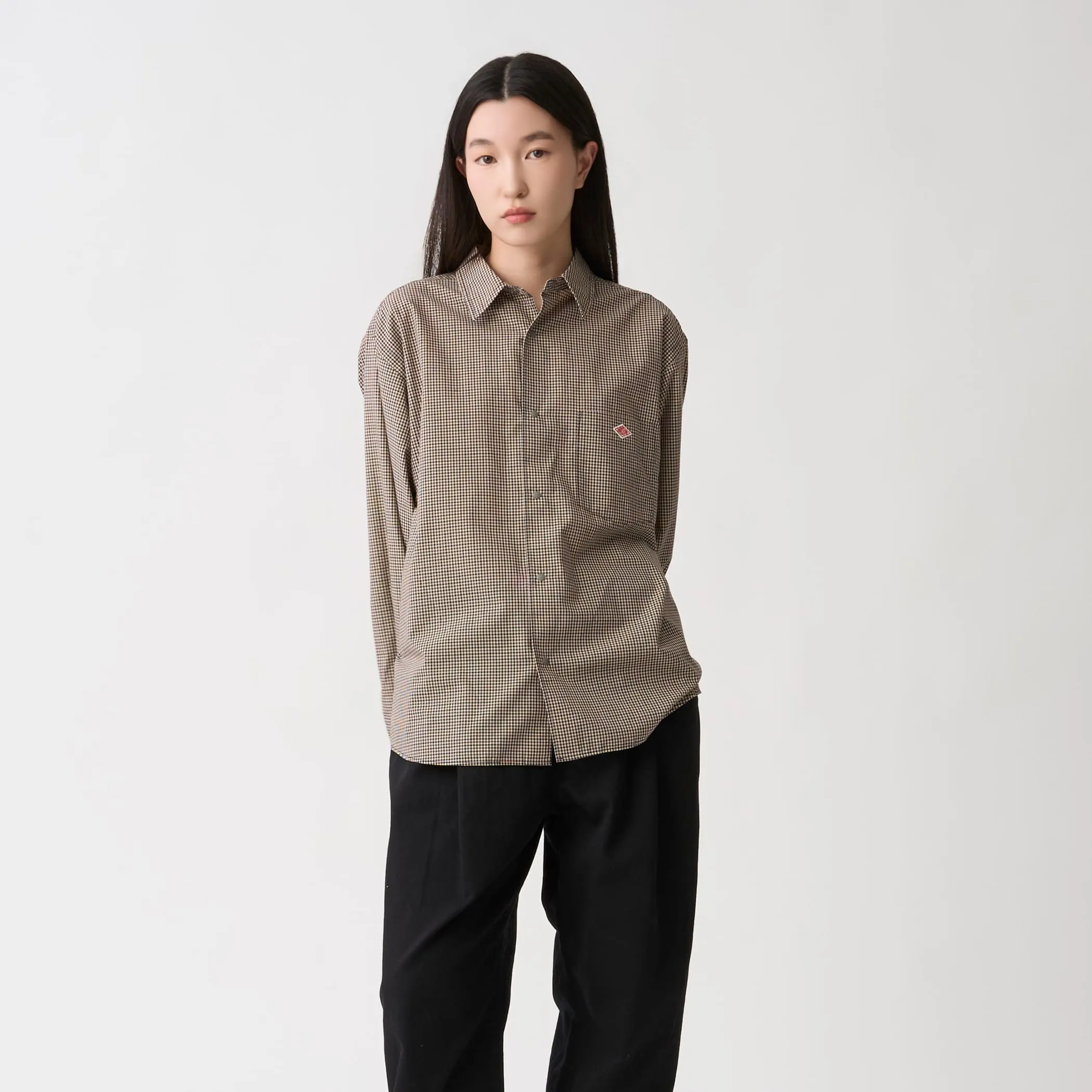 Women's Cotton Twill Classic Collar Shirt sold by Danton product image thumbnail 5