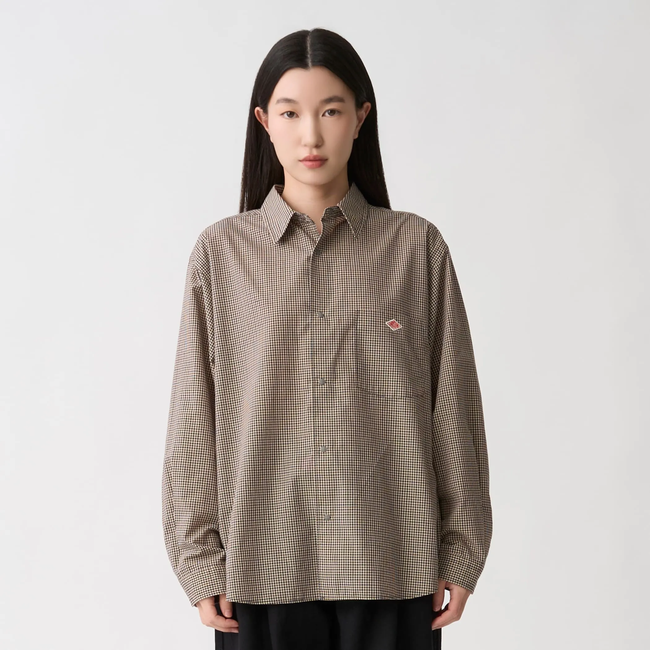 Women's Cotton Twill Classic Collar Shirt sold by Danton product image thumbnail 2