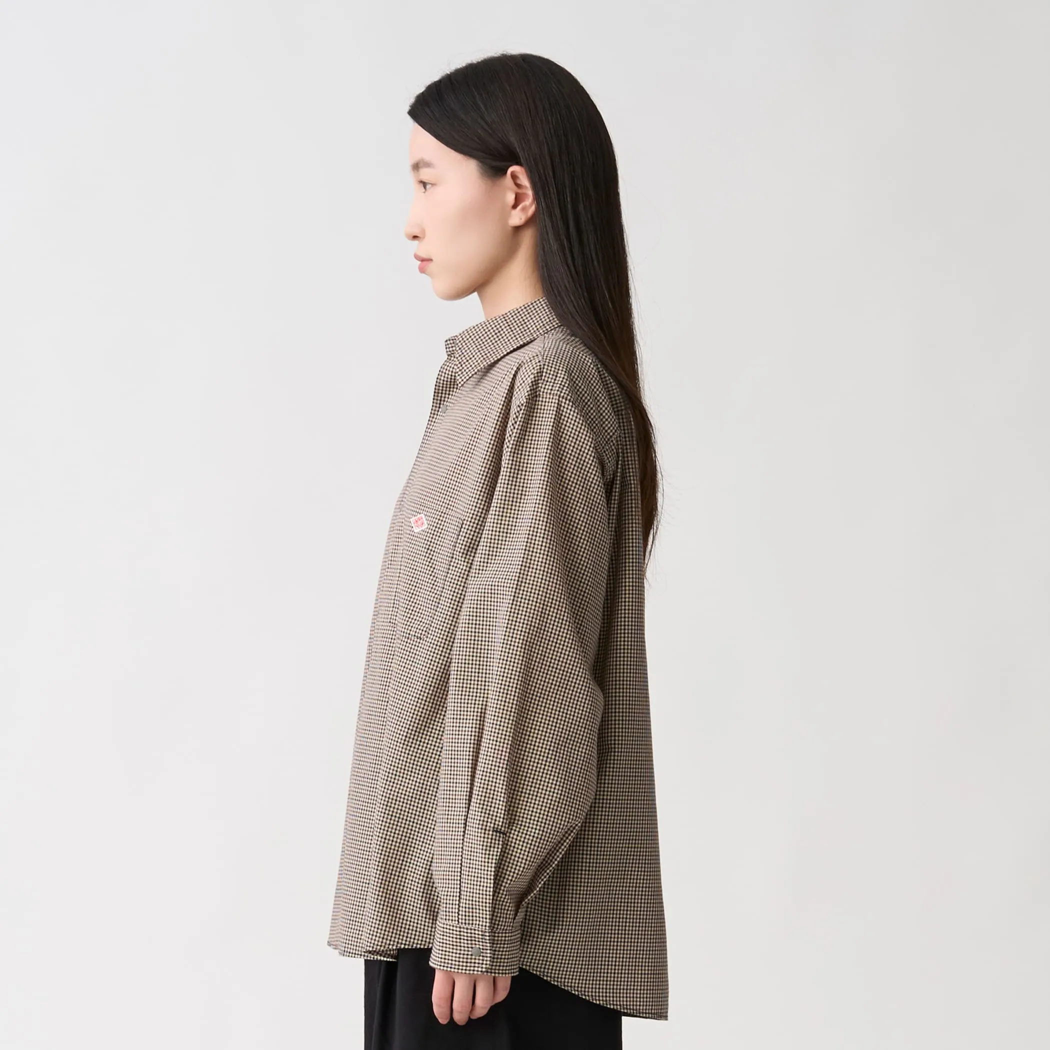 Women's Cotton Twill Classic Collar Shirt sold by Danton product image thumbnail 3