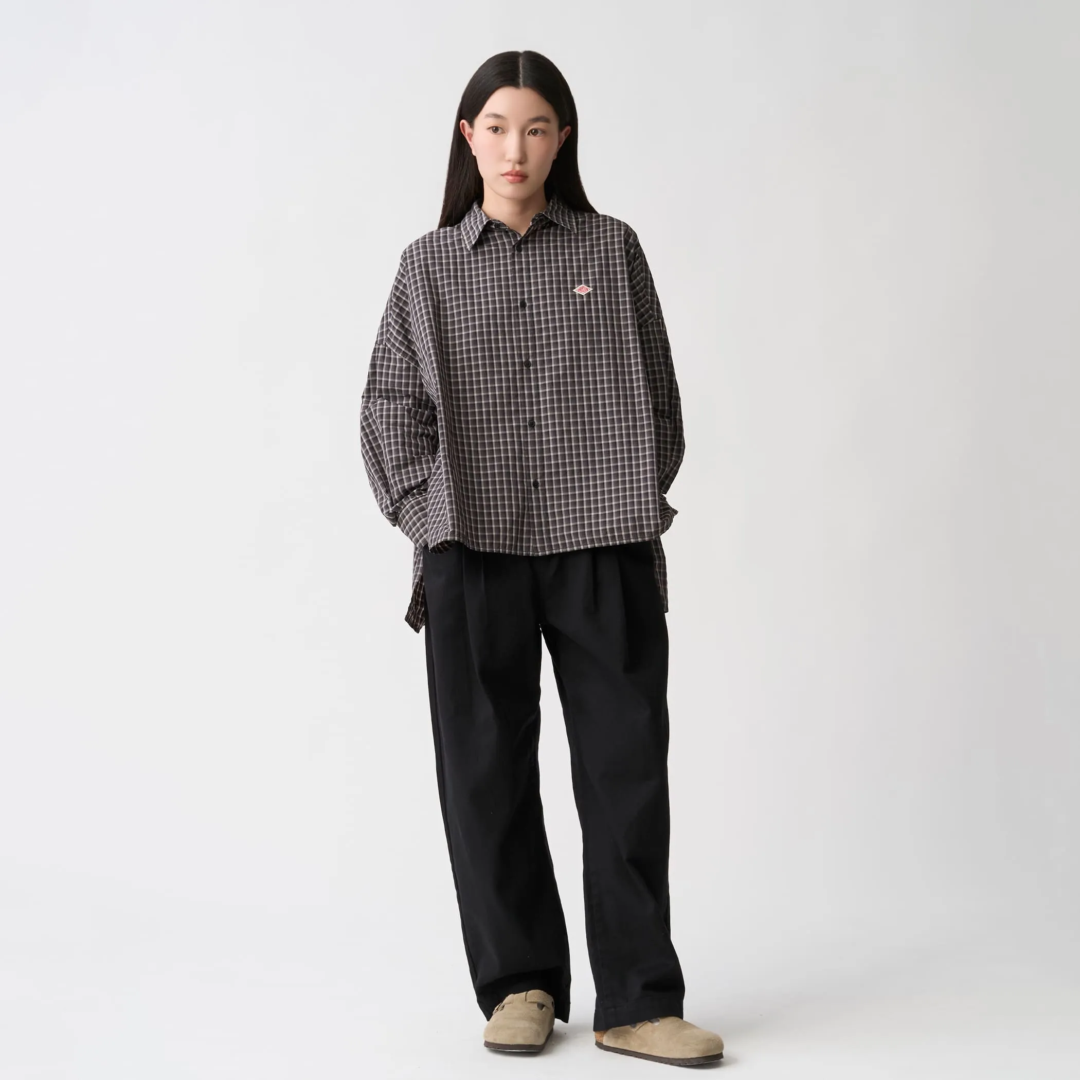 Women's Nylon Regular Collar Shirt sold by Danton product image thumbnail 5