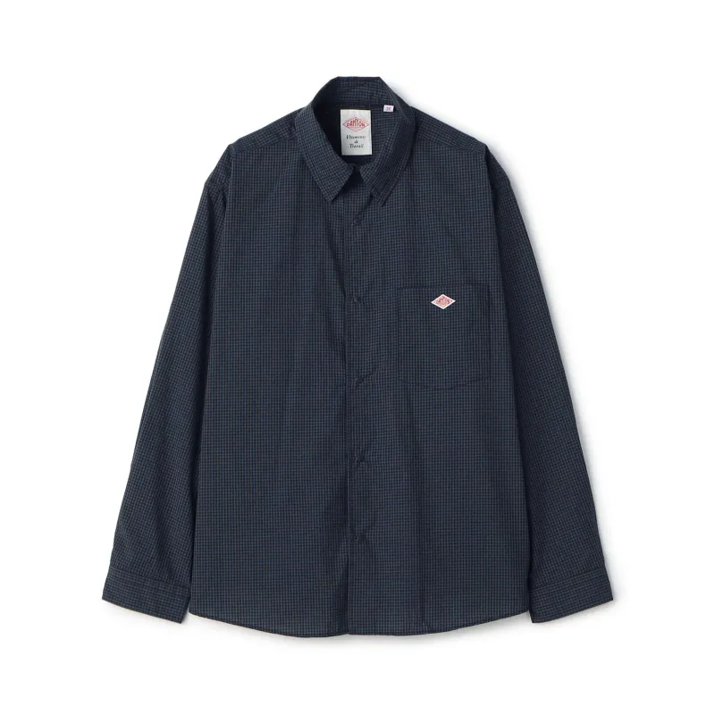 Women's Cotton Twill Classic Collar Shirt made by Danton