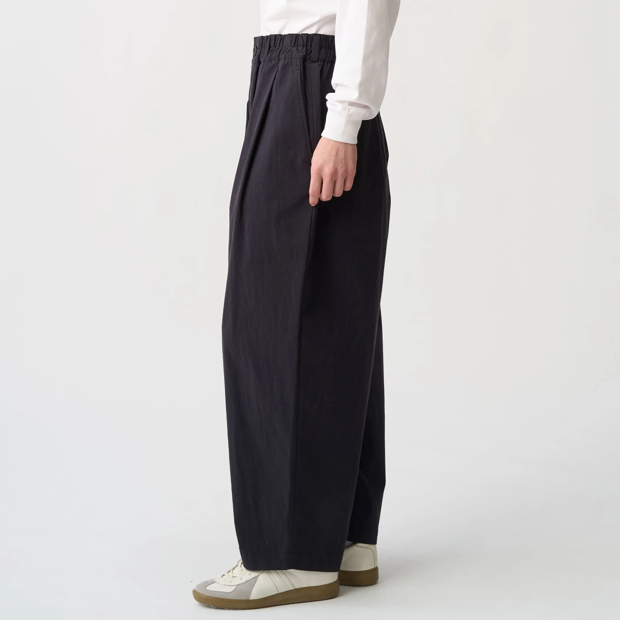 Women's C/N Twill Double Pleated Easy Pants sold by Danton product image thumbnail 4