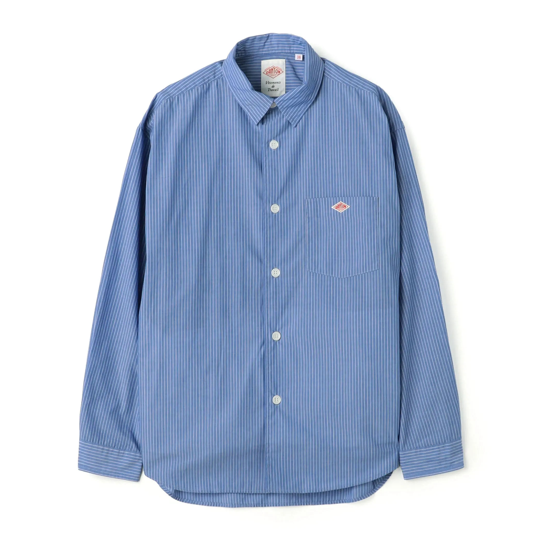 Men's T/C Poplin Work Shirt sold by Danton product image thumbnail 4